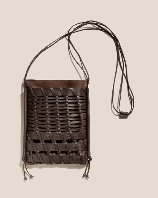 Hereu New TRENA SUEDE - Flat Square Crossbody Bag - Women|Men