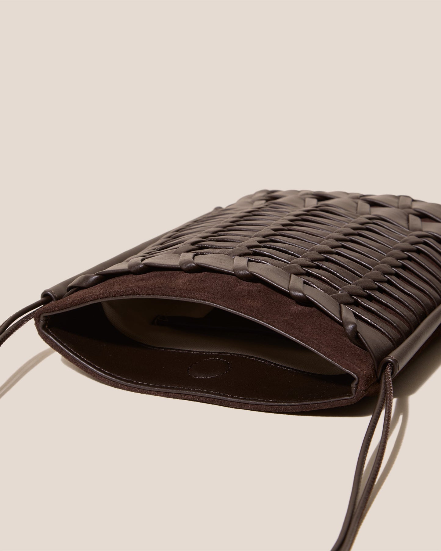 Hereu New TRENA SUEDE - Flat Square Crossbody Bag - Women|Men