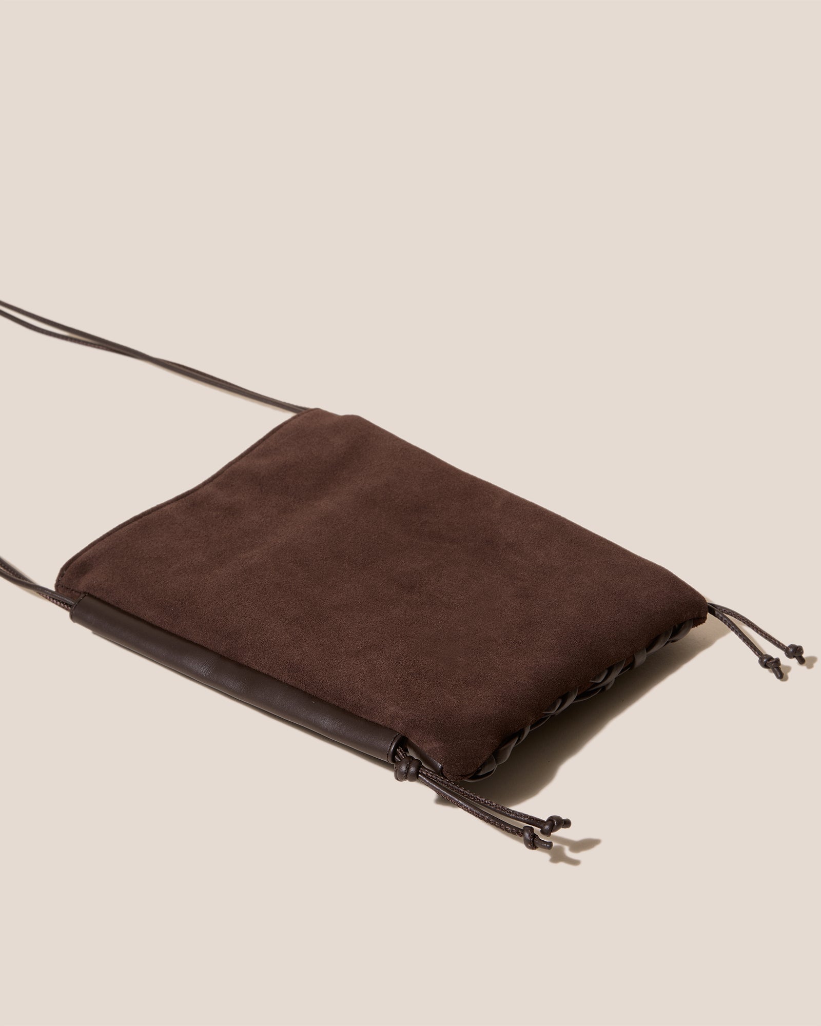 Hereu New TRENA SUEDE - Flat Square Crossbody Bag - Women|Men