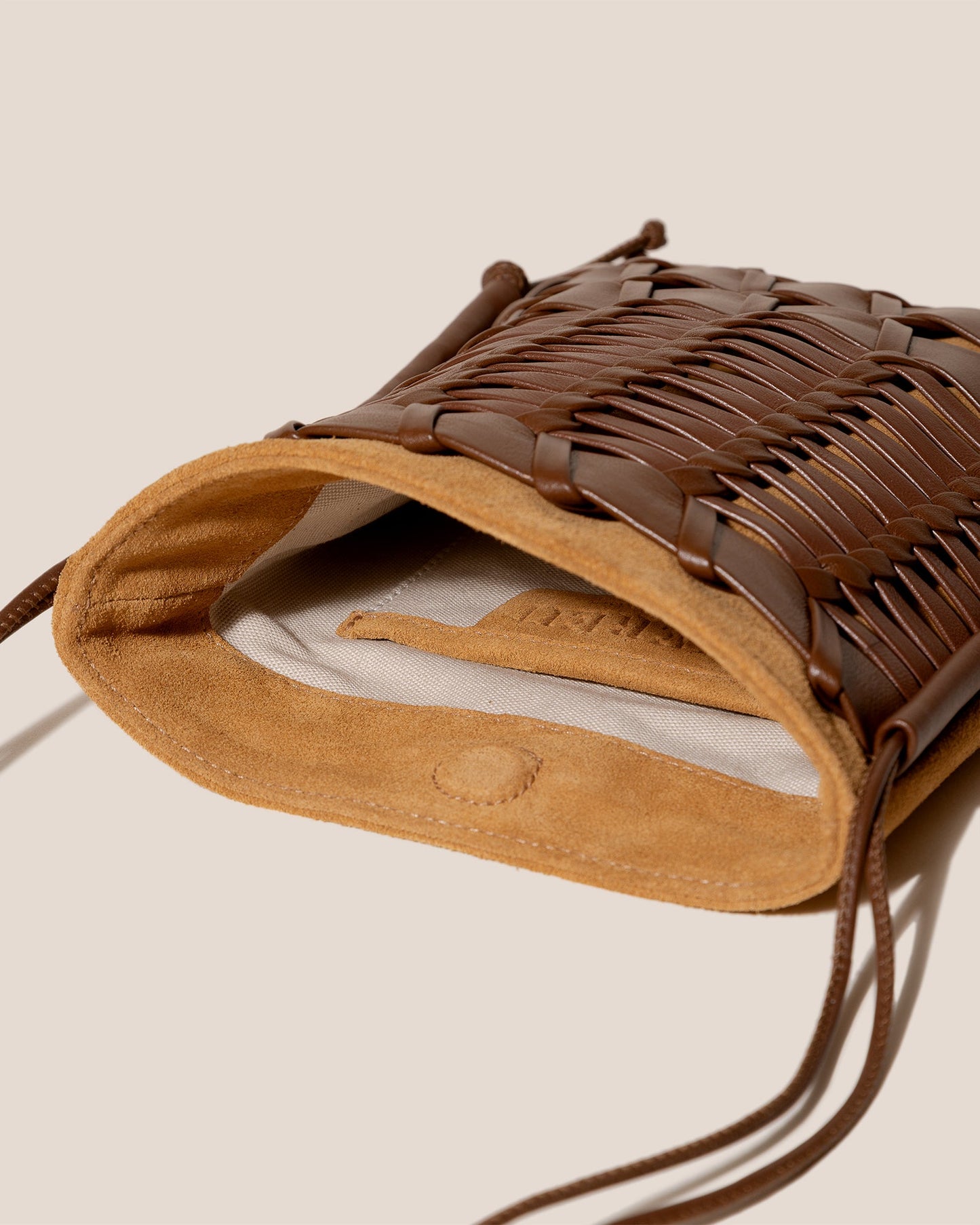 Hereu US TRENA SUEDE - Flat Square Crossbody Bag - Women|Men