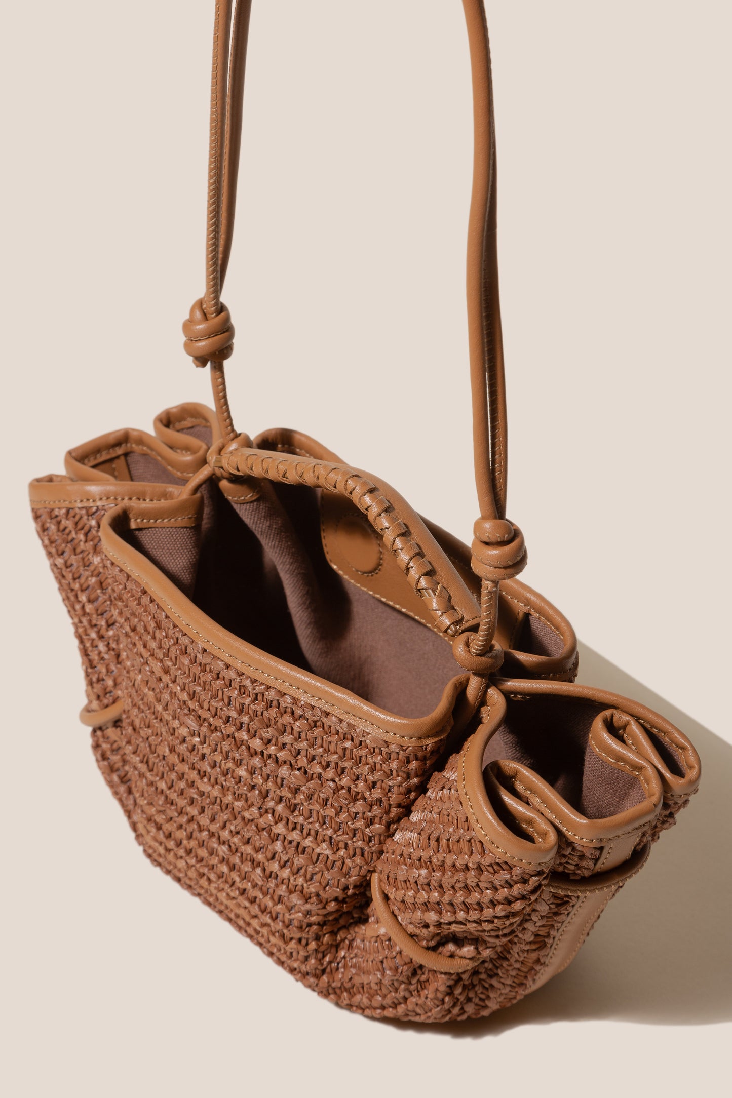 Hereu Hot Sale ARTA MINI RAFFIA - Pleated Crossbody Bag - Women