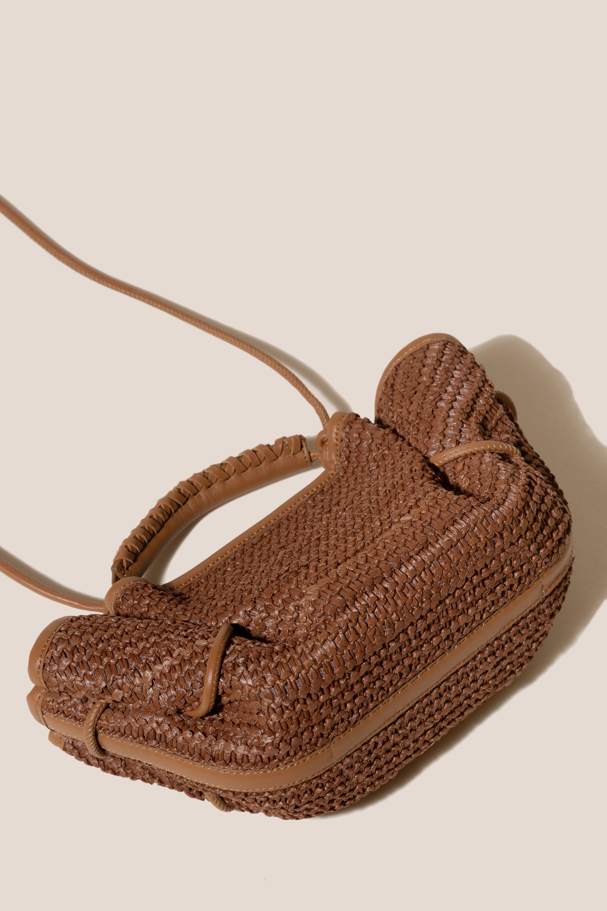 Hereu Hot Sale ARTA MINI RAFFIA - Pleated Crossbody Bag - Women