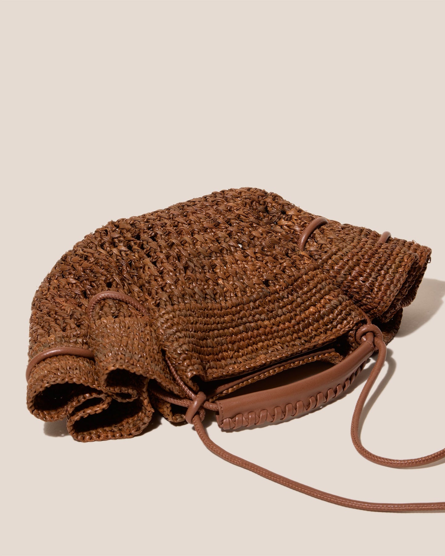 Hereu On sale ARTA MINI CROCHET RAFFIA - Pleated Crossbody Bag - Women|Men