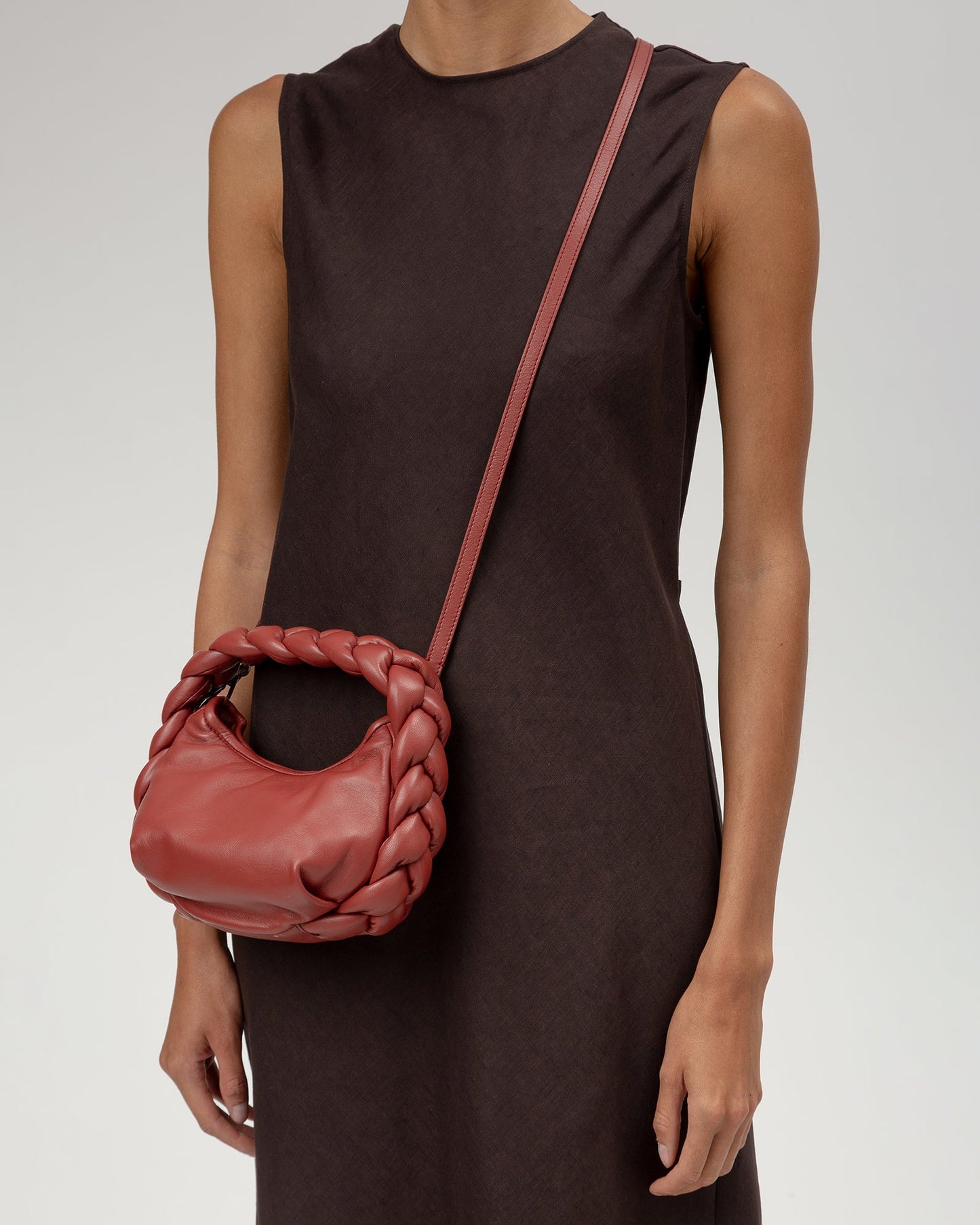Hereu New ESPIGA MINI - Braided Detail Crossbody Bag - Women