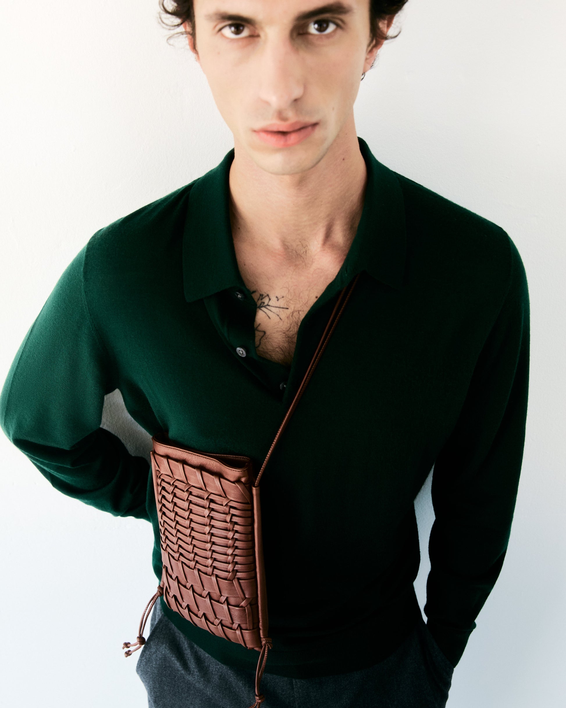Hereu Outlet TRENA - Flat Square Crossbody Bag - Women|Men