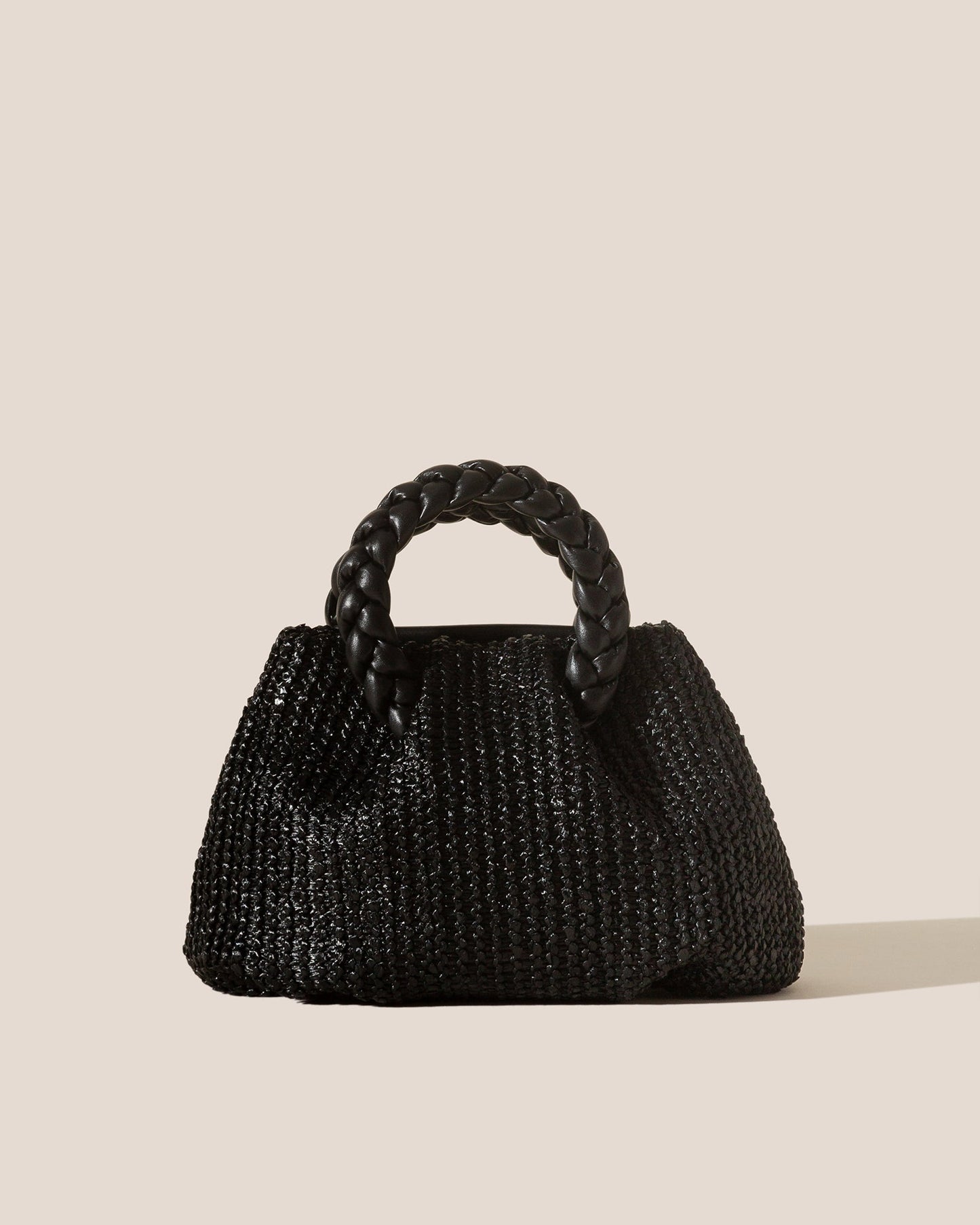 Hereu Online BOMBON M RAFFIA - Medium Plaited-handle Raffia Handbag - Women