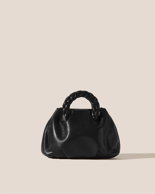 Hereu Outlet BOMBON SUPPLE SHINY - Plaited-handle Leather Handbag - Women