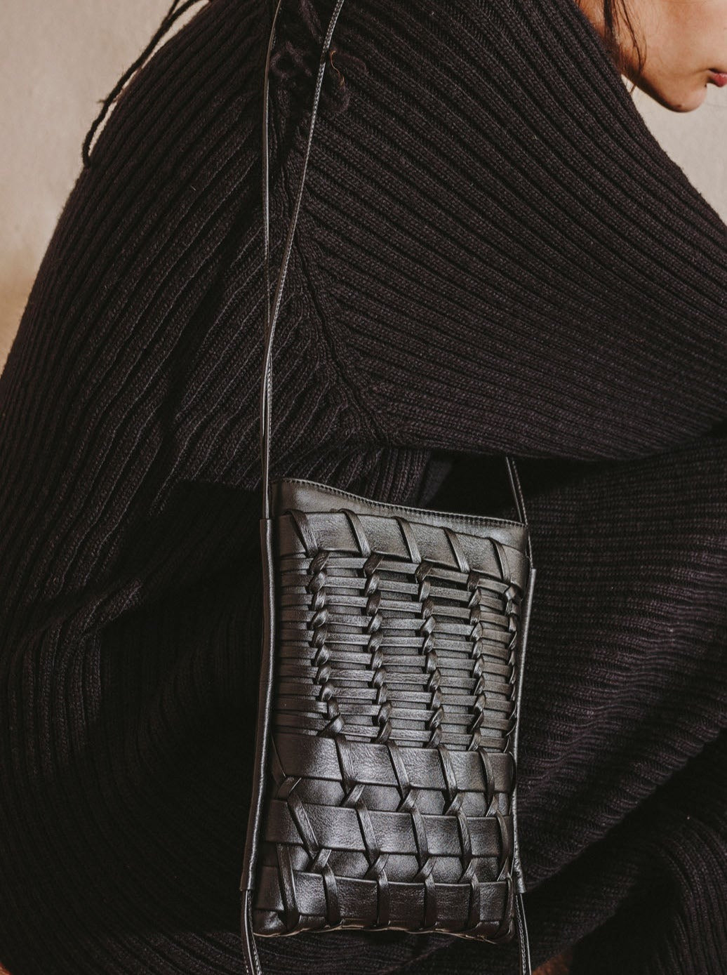 Hereu Online TRENA - Flat Square Crossbody Bag - Women|Men