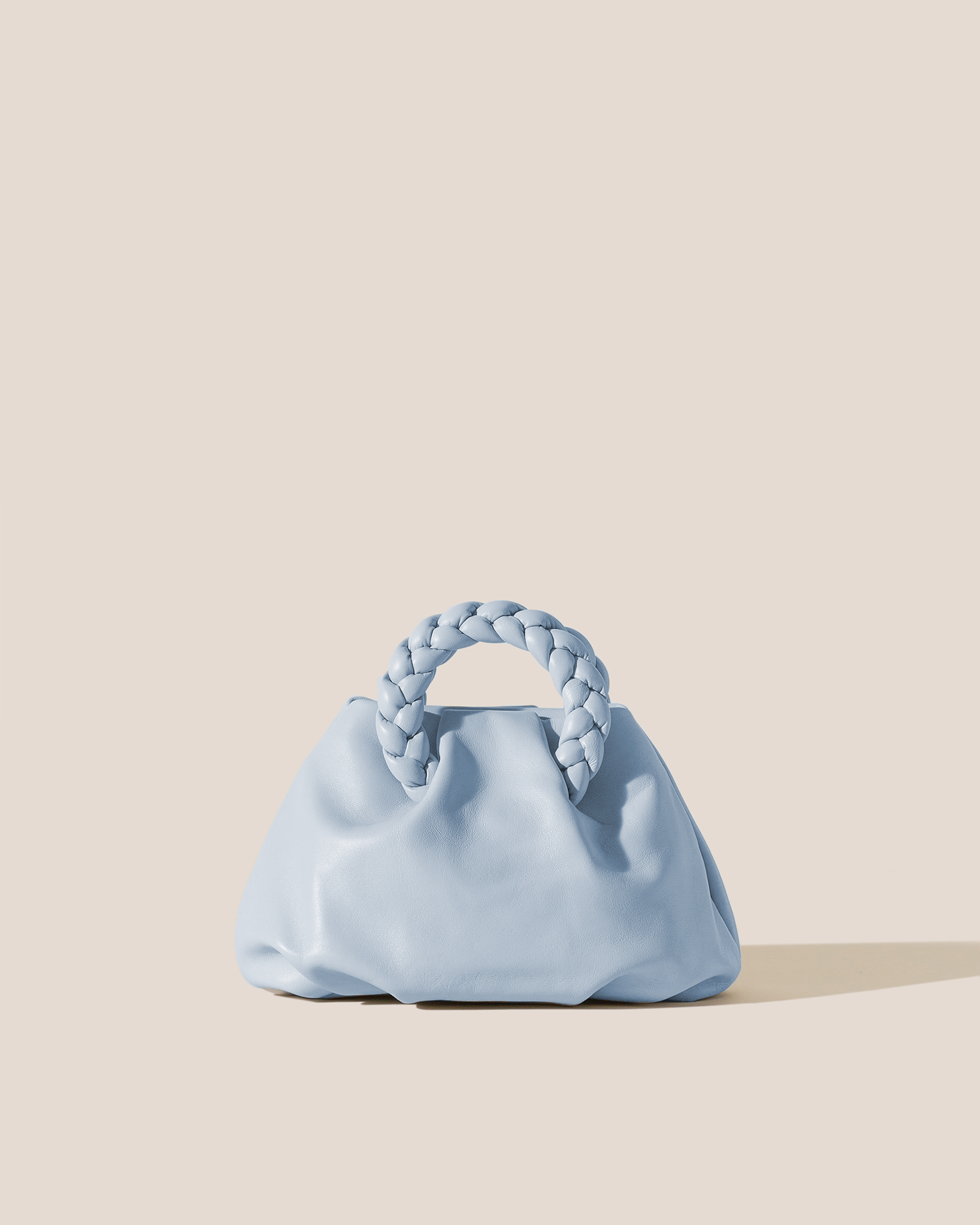 Hereu Discount BOMBON - Plaited-handle Leather Handbag - Women