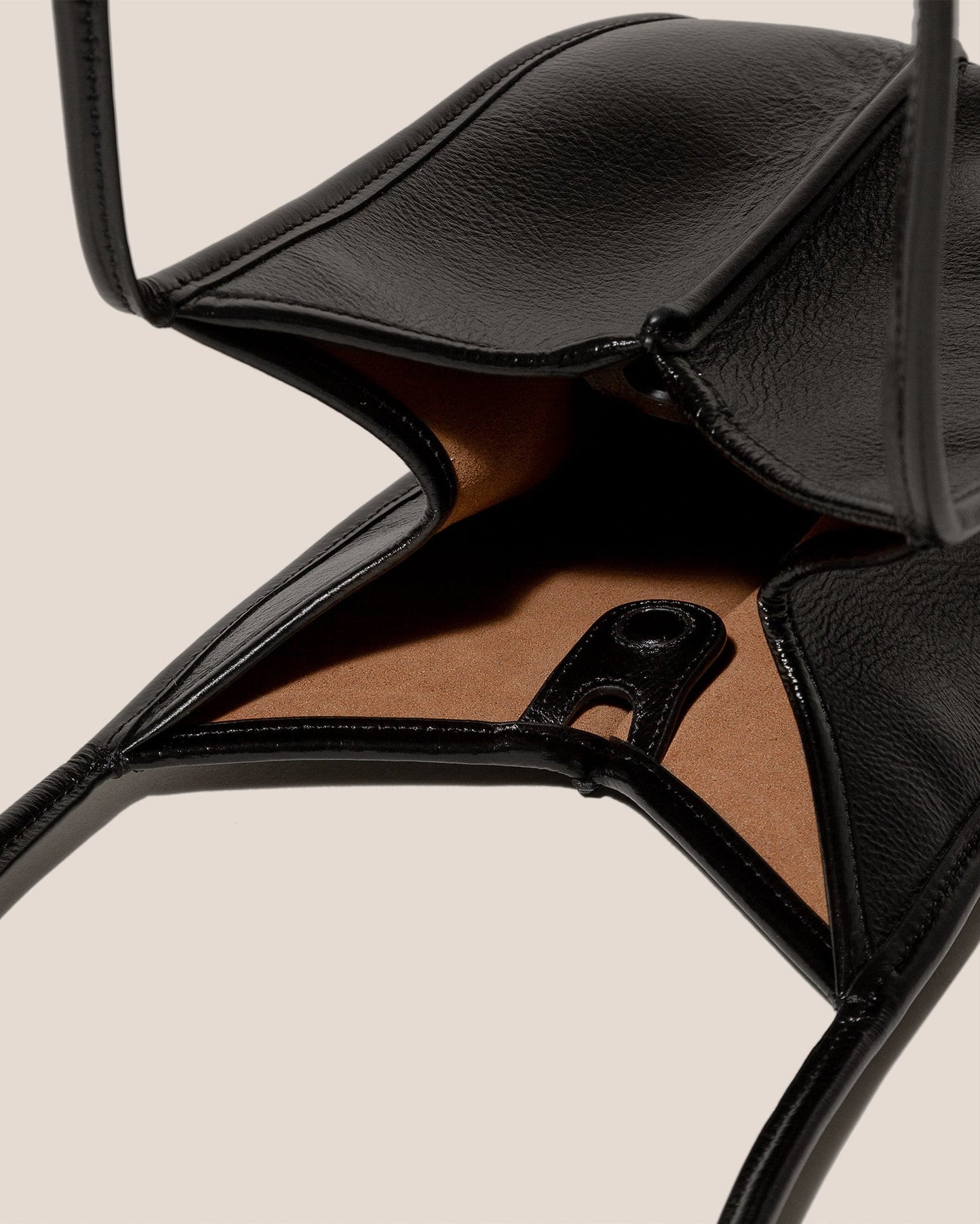 Hereu Discount CALELLA BUCKET LEATHER - Leather-trimmed Shoulder Bag - Women