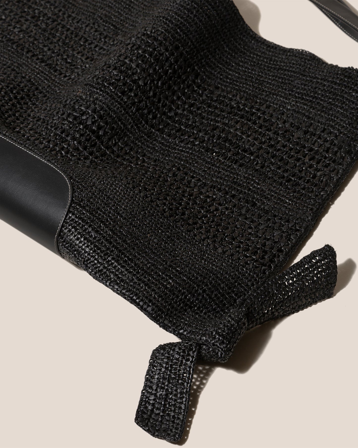 Hereu New CADOR - Slouchy Crocheted Raffia Shoulder Bag - Women