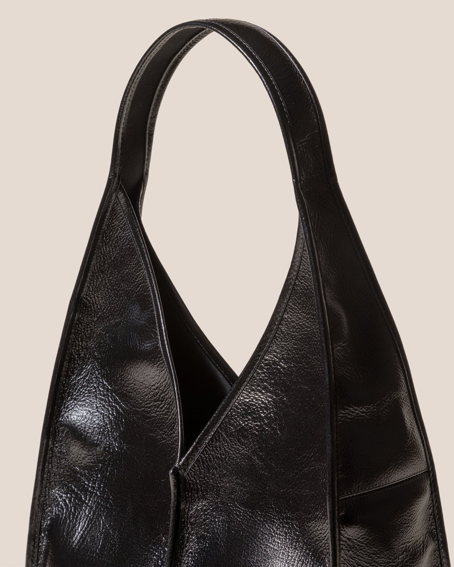 Hereu US CALELLA HOBO - Leather-trimmed Shoulder Bag - Women