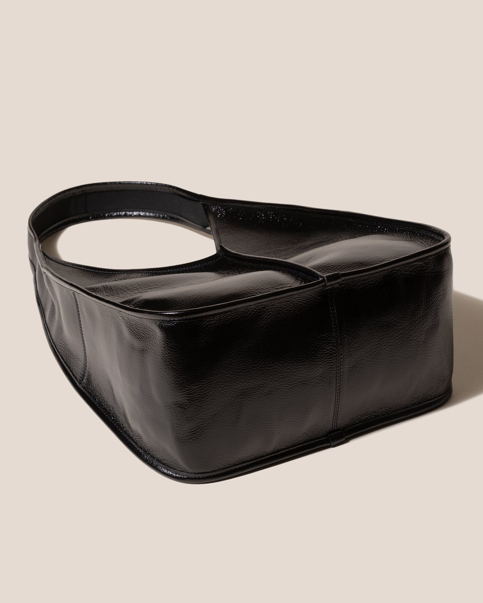 Hereu US CALELLA HOBO - Leather-trimmed Shoulder Bag - Women