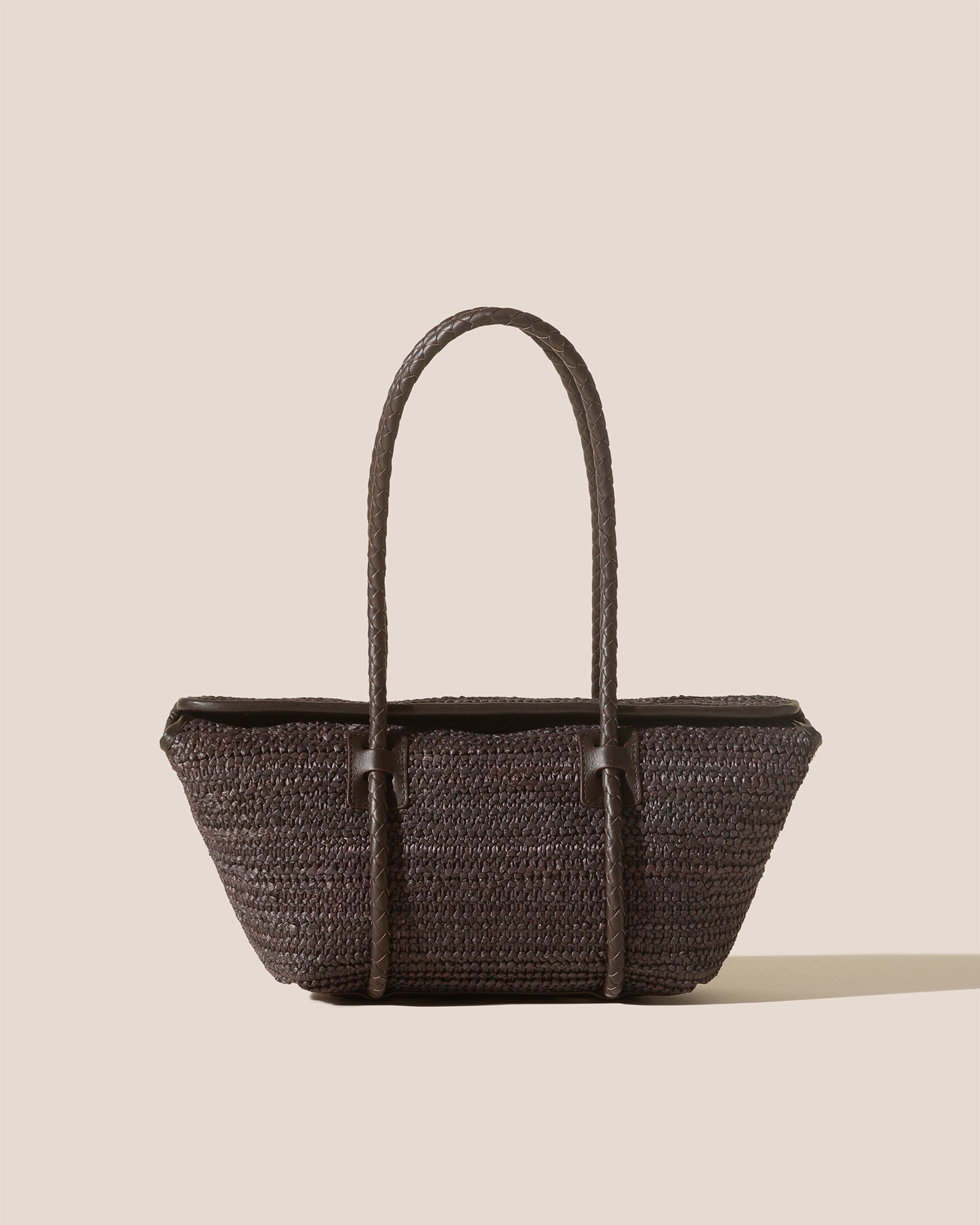 Hereu For sale FORNA RAFFIA - Leather Framed Shoulder Bag - Women