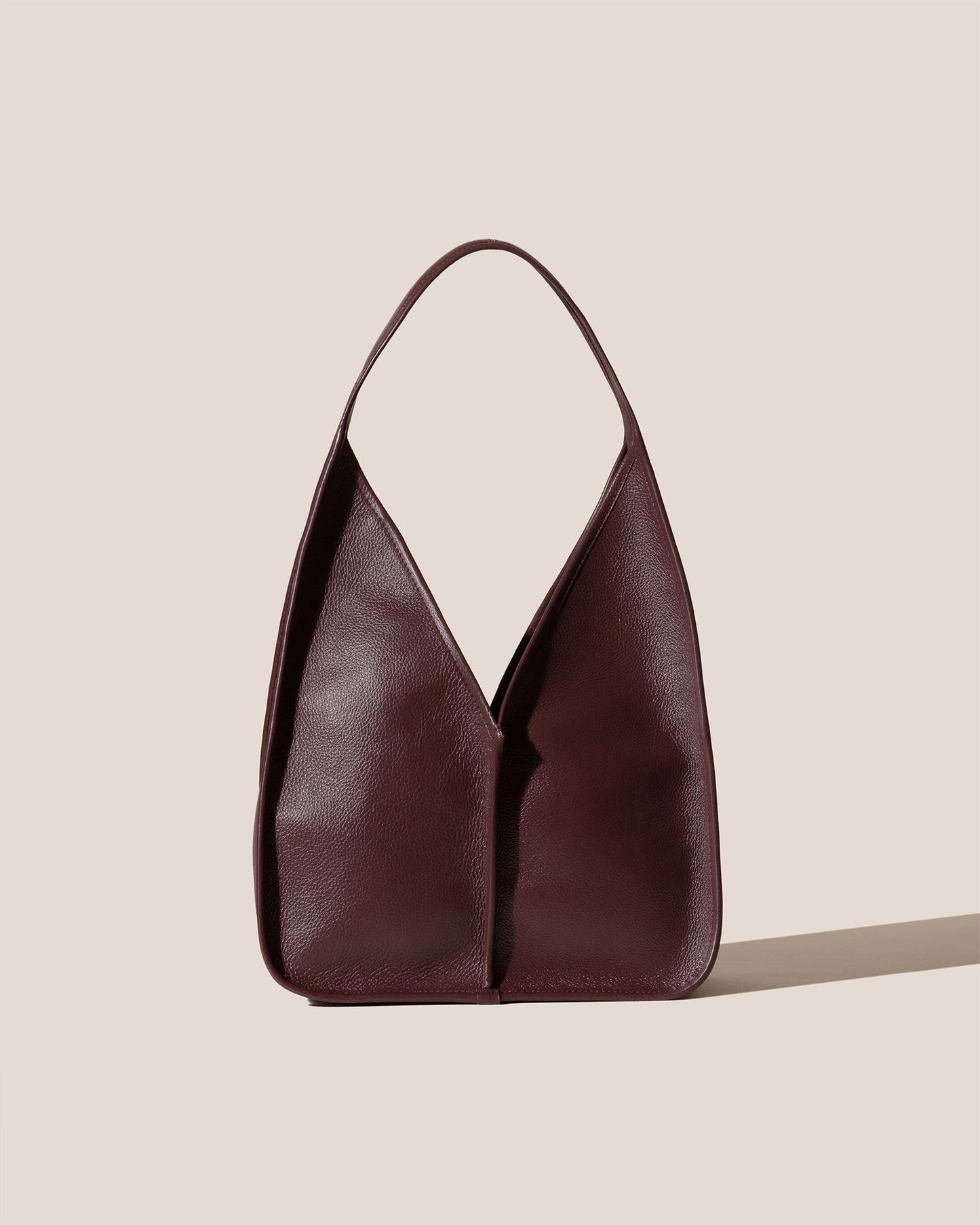 Hereu Outlet CALELLA HOBO - Leather-trimmed Shoulder Bag - Women