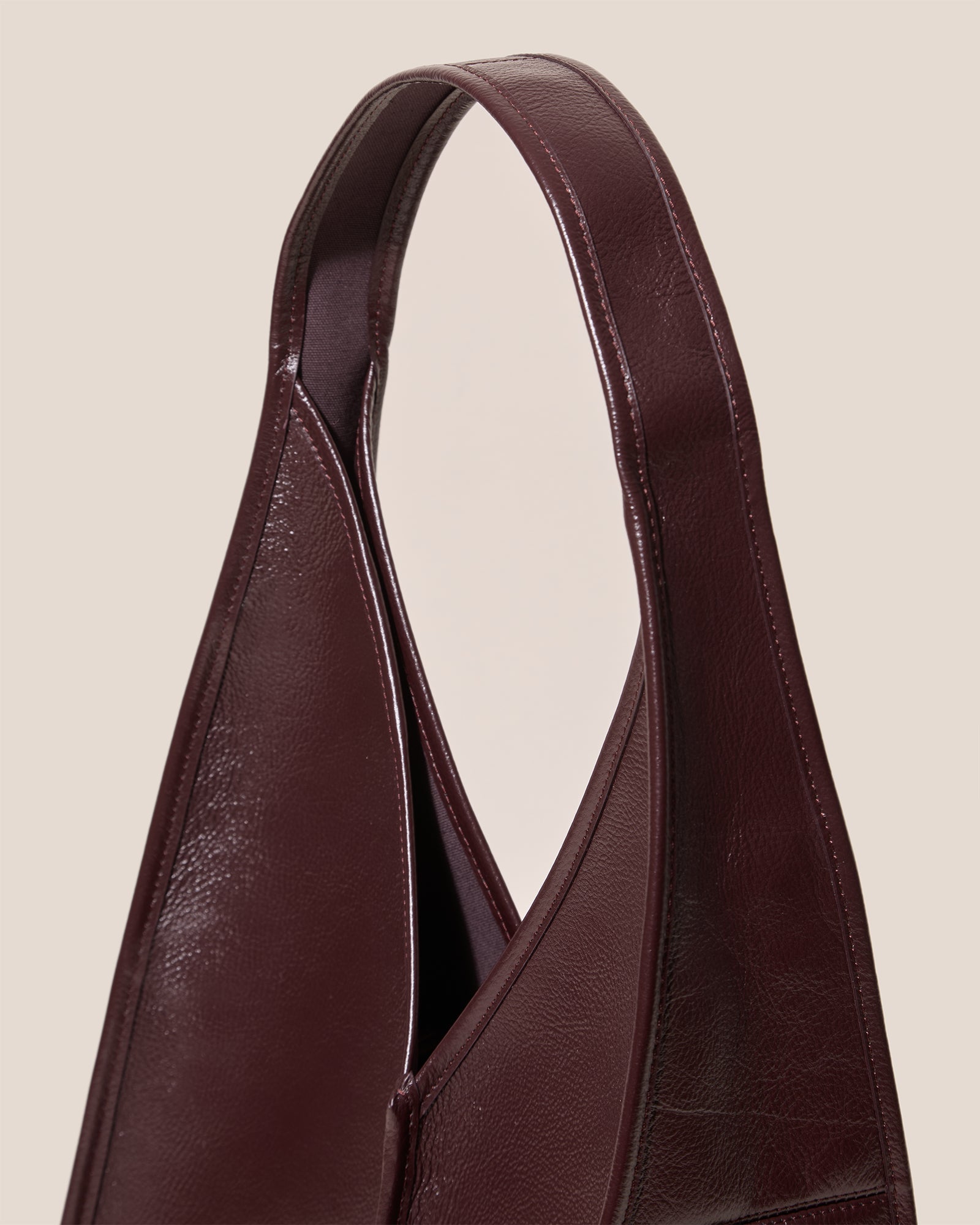 Hereu Outlet CALELLA HOBO - Leather-trimmed Shoulder Bag - Women