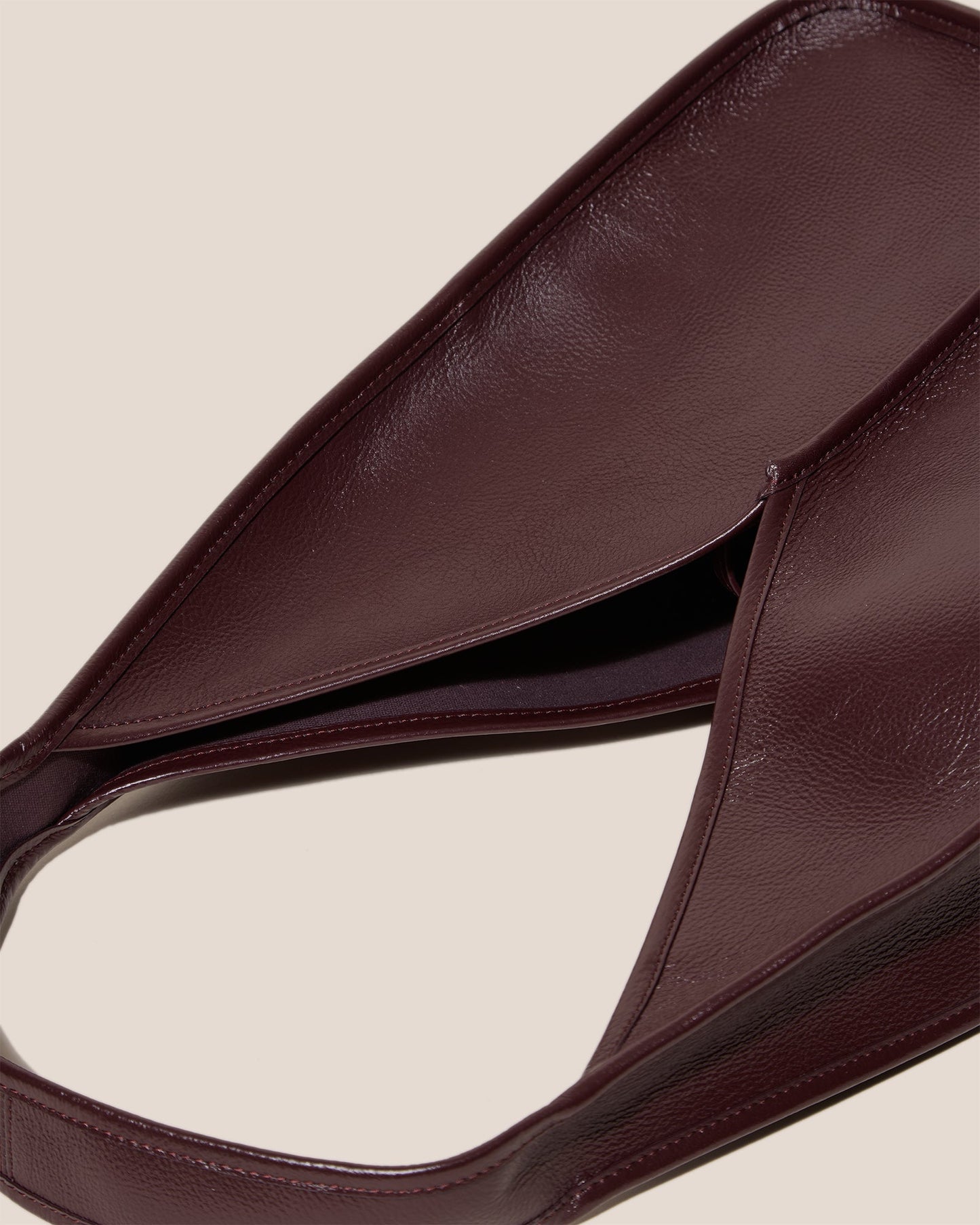 Hereu Outlet CALELLA HOBO - Leather-trimmed Shoulder Bag - Women