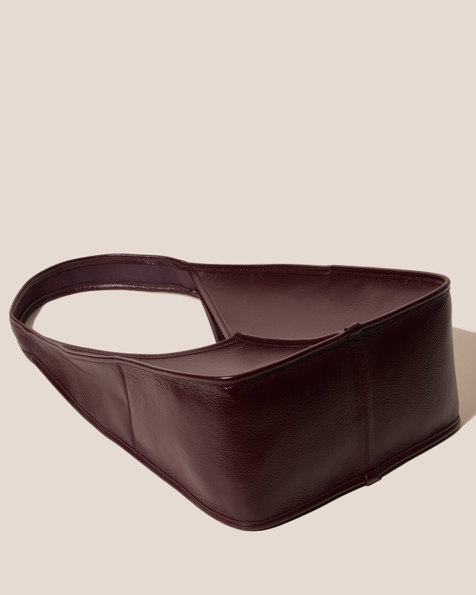 Hereu Outlet CALELLA HOBO - Leather-trimmed Shoulder Bag - Women