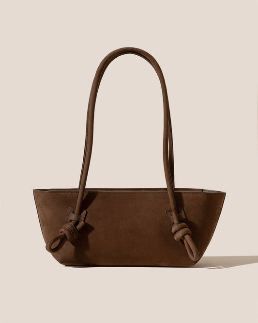 Hereu New FLECA NUBUCK - Knotted-handle Shoulder Bag - Women