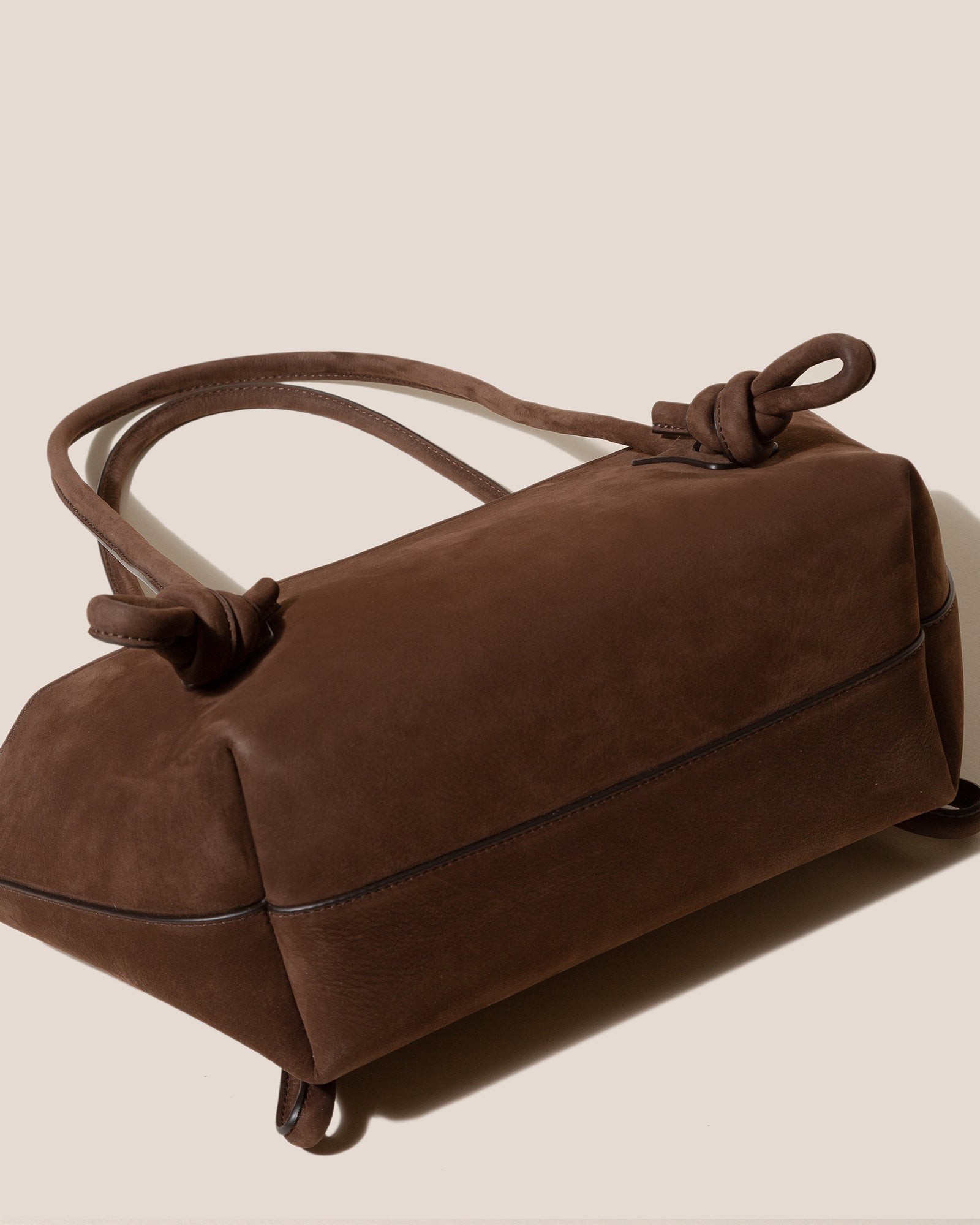Hereu New FLECA NUBUCK - Knotted-handle Shoulder Bag - Women
