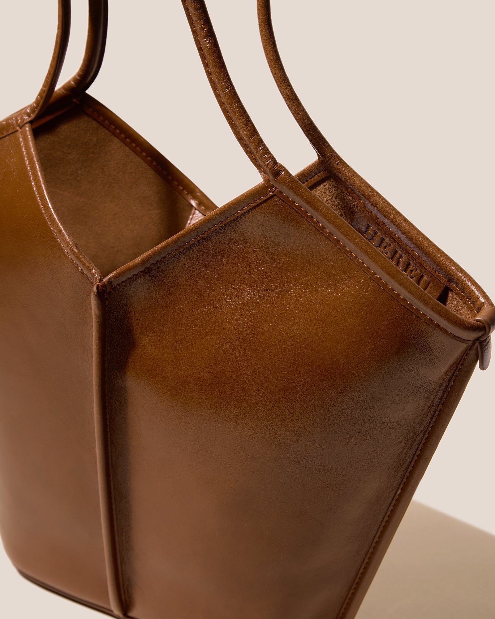 Hereu CALELLA S - Leather Tote Bag - Women