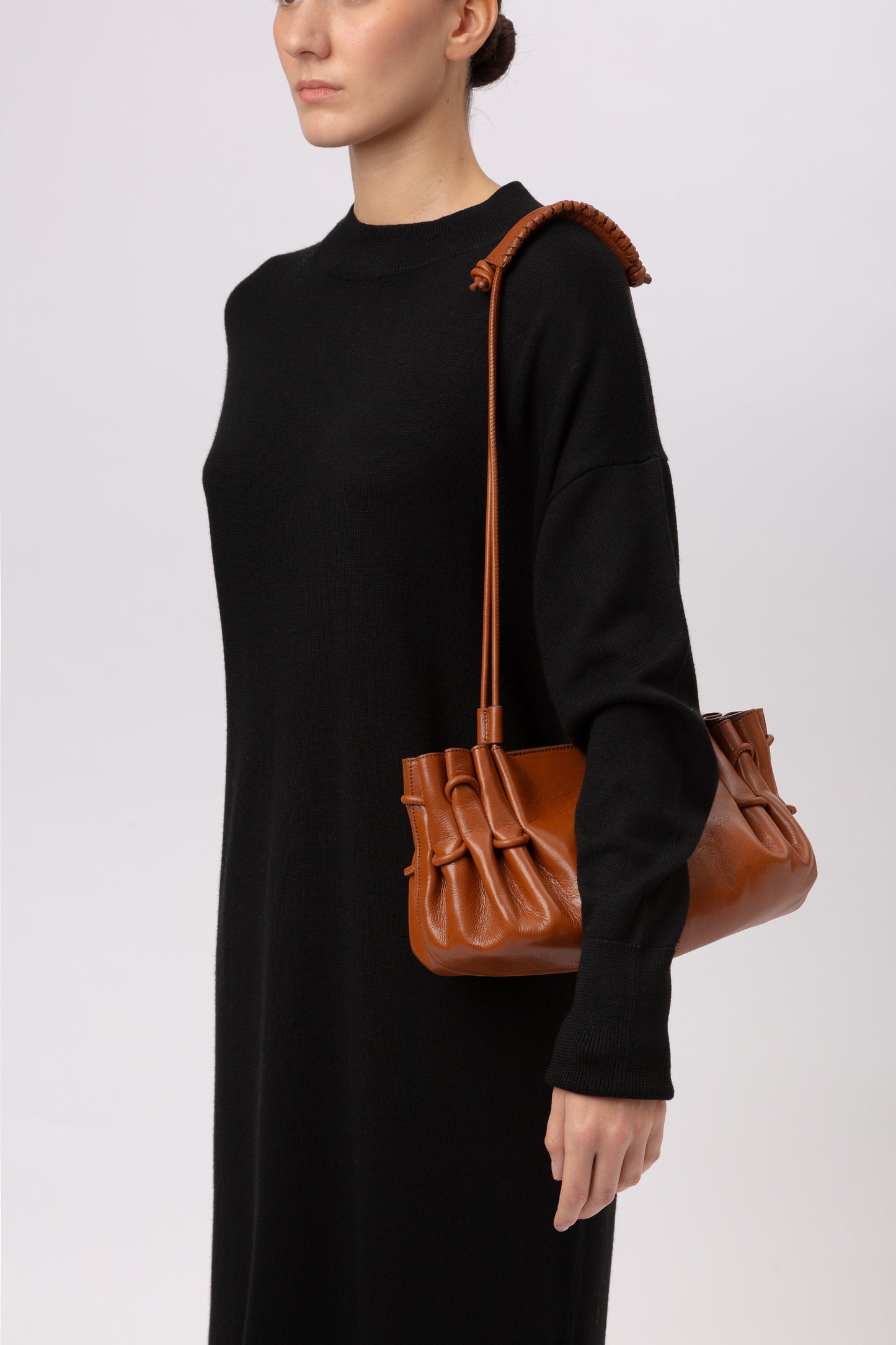 Hereu Sale ARTA - Pleated Shoulder Bag - Women