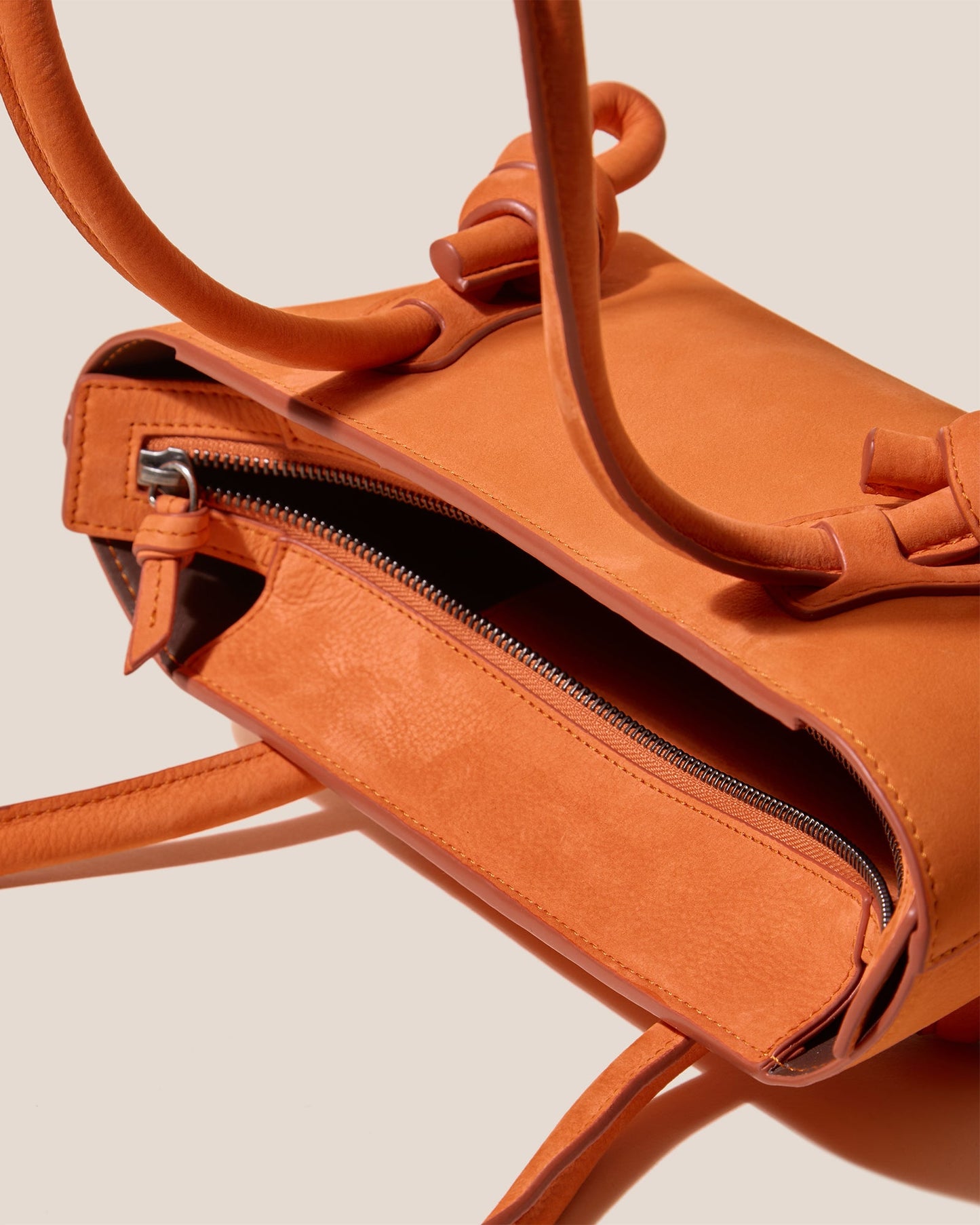 Hereu For sale FLECA MINI SHOULDER NUBUCK - Knotted-handle Shoulder Bag - Women