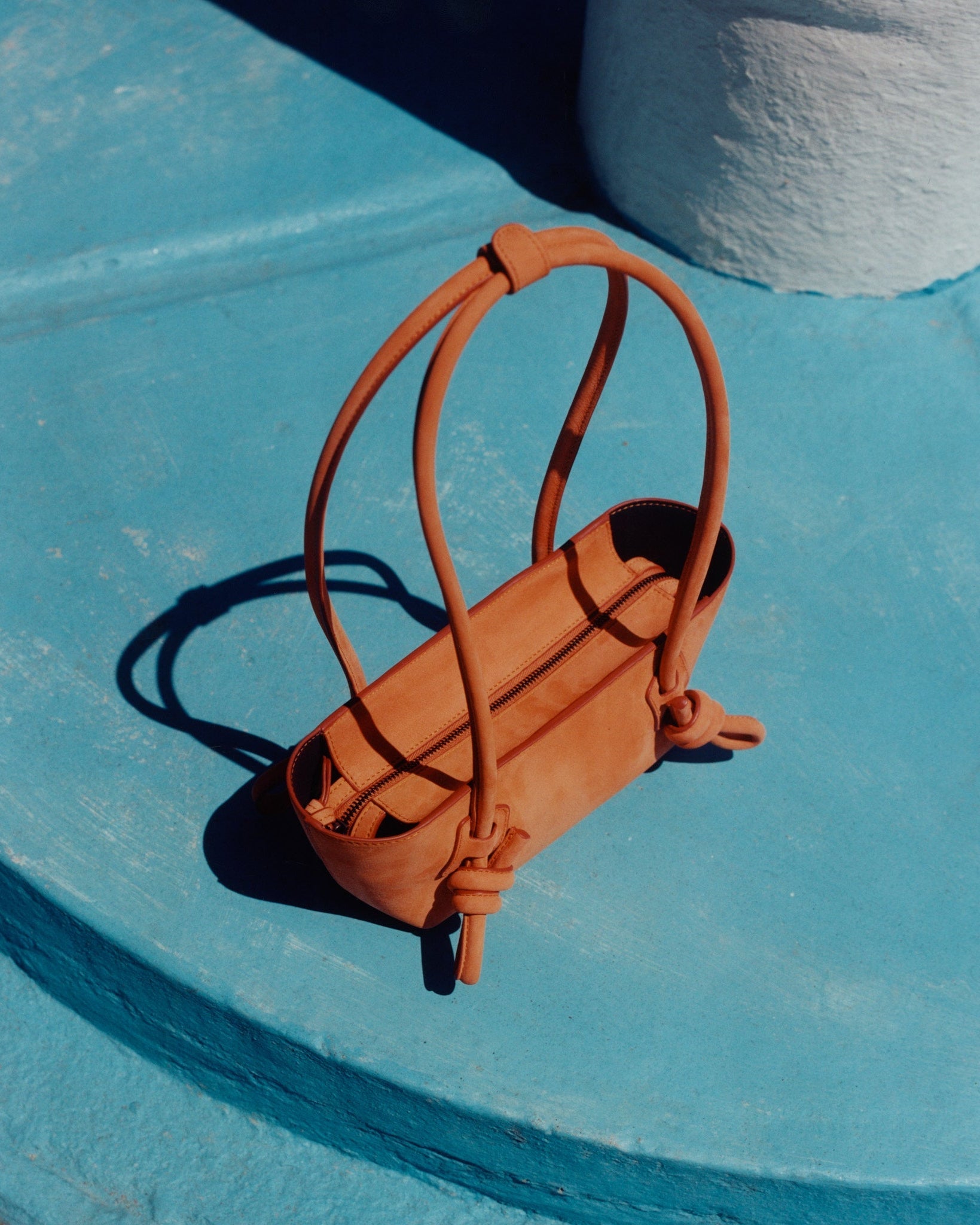 Hereu For sale FLECA MINI SHOULDER NUBUCK - Knotted-handle Shoulder Bag - Women
