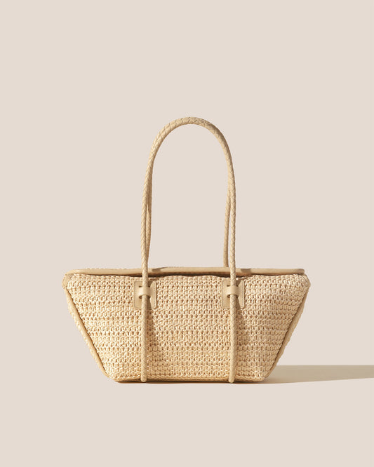 Hereu New FORNA RAFFIA - Leather Framed Shoulder Bag - Women
