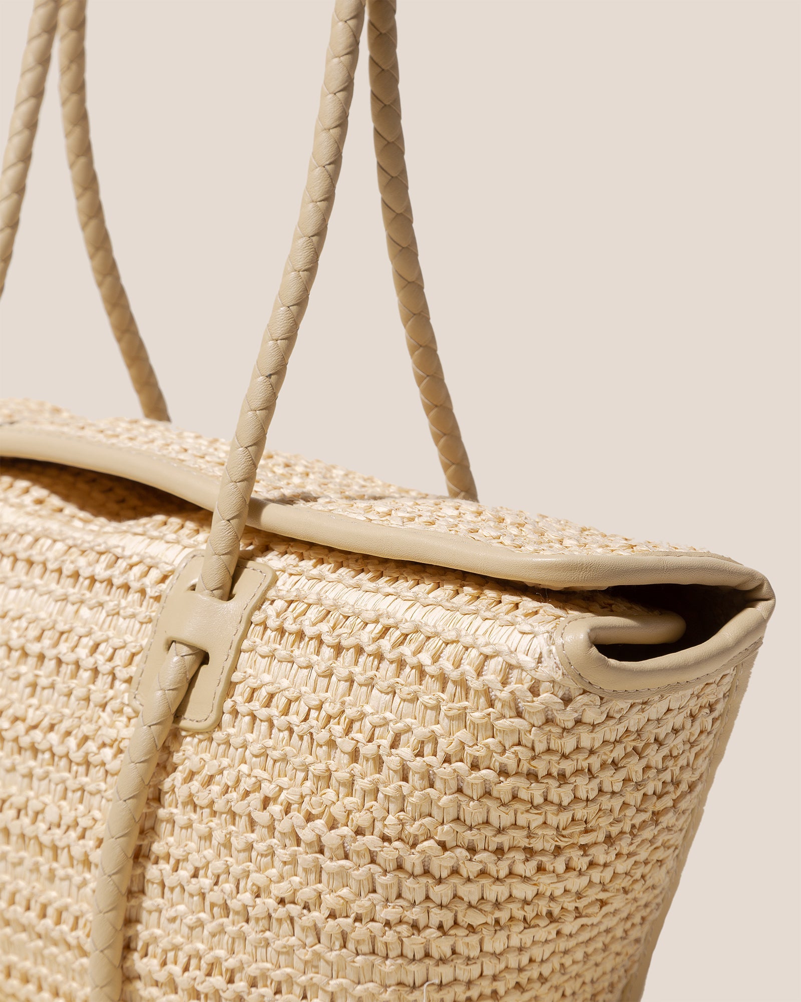 Hereu New FORNA RAFFIA - Leather Framed Shoulder Bag - Women
