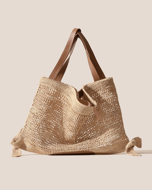Hereu Hot Sale CADOR RAFFIA MESH - Slouchy Shoulder Bag - Women
