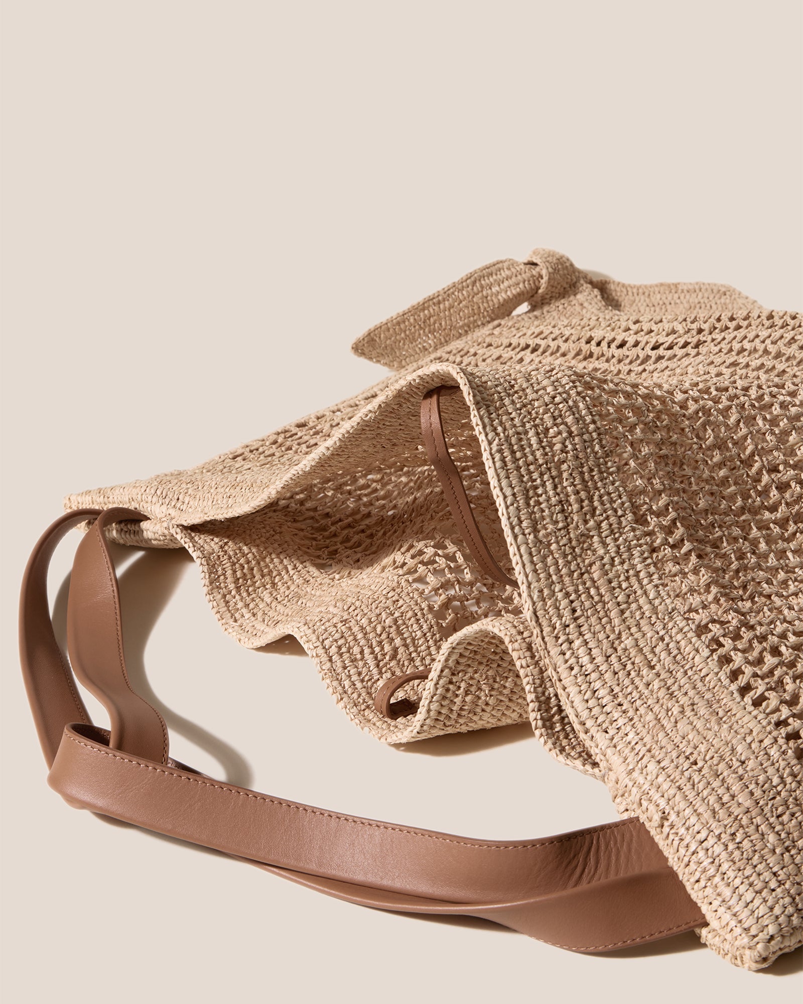 Hereu Hot Sale CADOR RAFFIA MESH - Slouchy Shoulder Bag - Women
