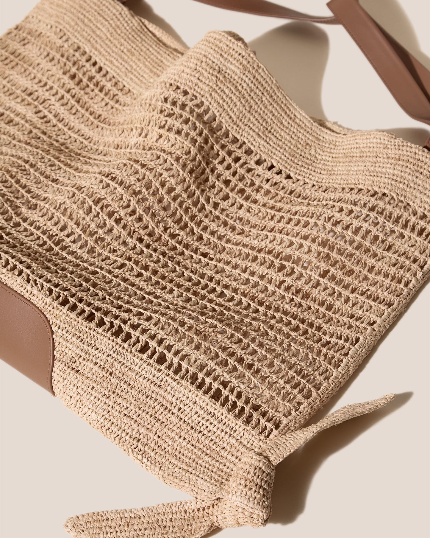 Hereu Hot Sale CADOR RAFFIA MESH - Slouchy Shoulder Bag - Women