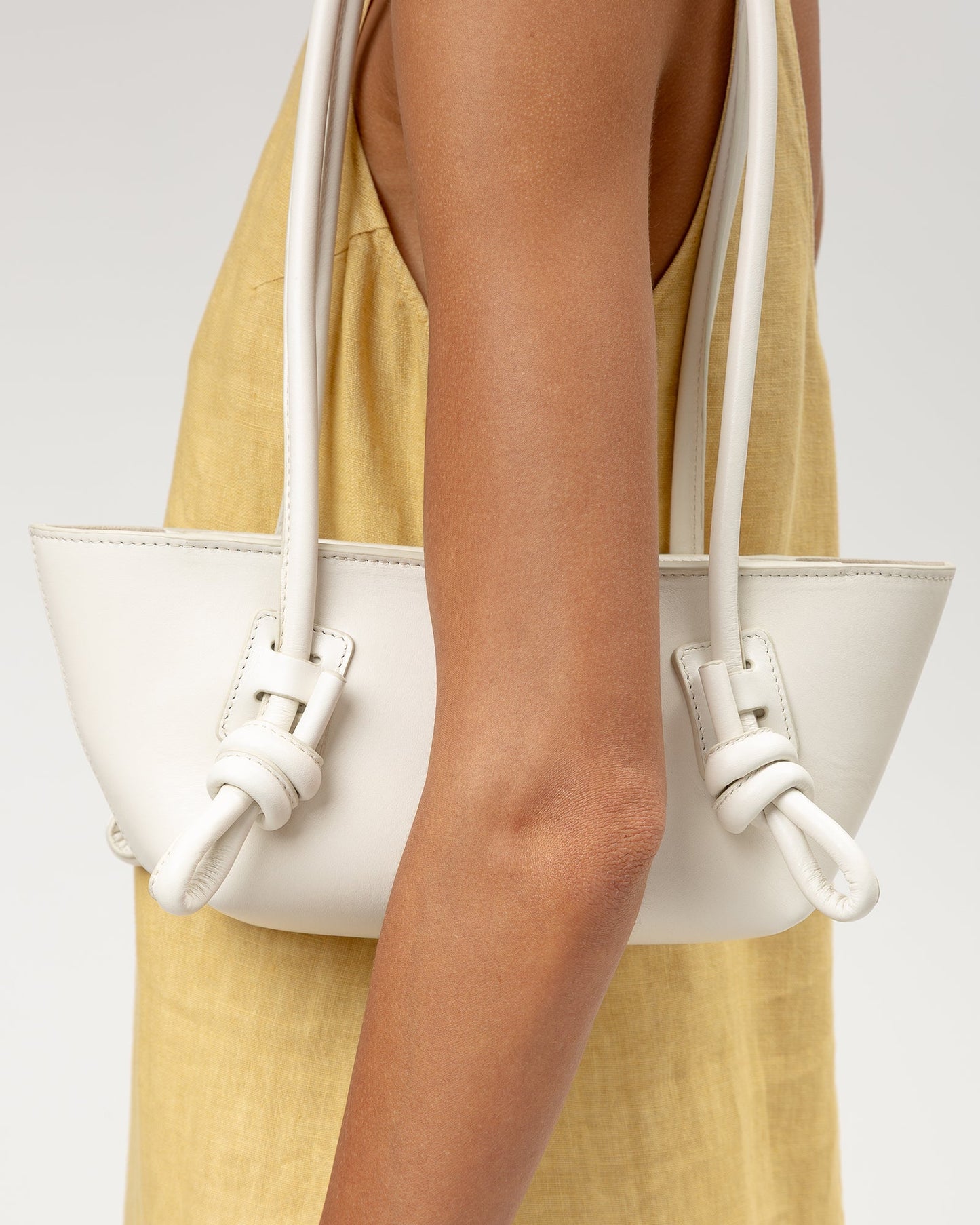 Hereu Online FLECA MINI SHOULDER - Knotted-handle Shoulder Bag - Women