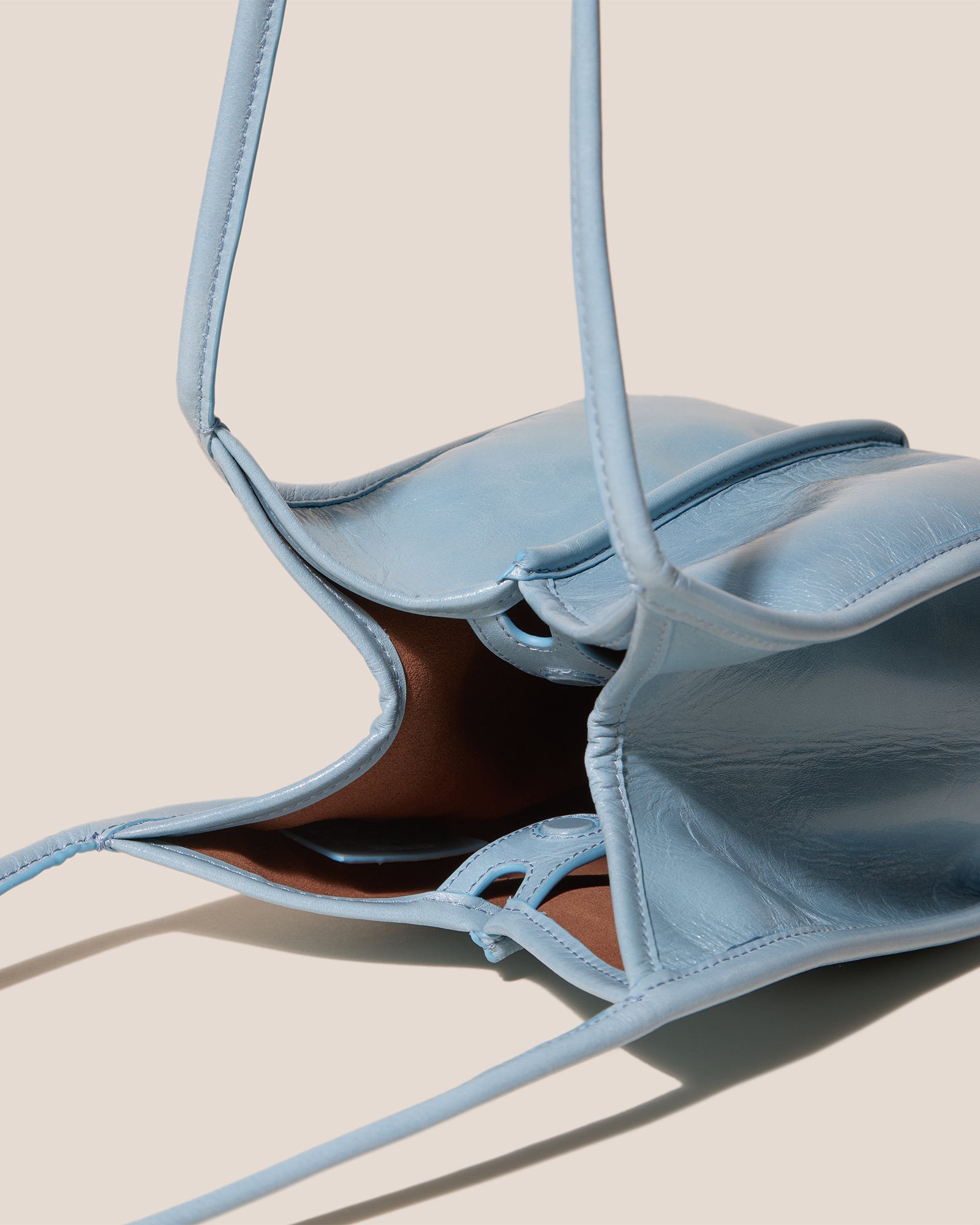 Hereu For sale CALELLA BUCKET LEATHER - Leather-trimmed Shoulder Bag - Women