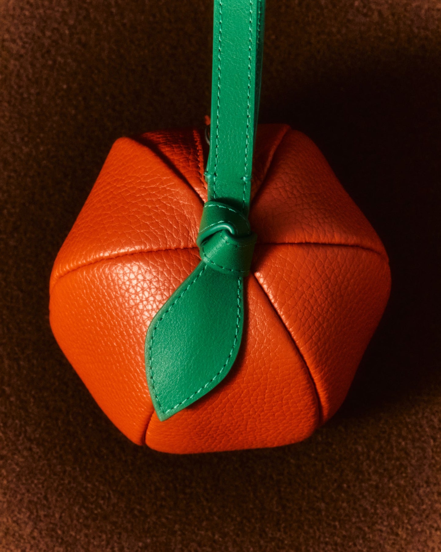Hereu US TARONJA PURSE - Orange-Shaped Leather Coin Purse - Women