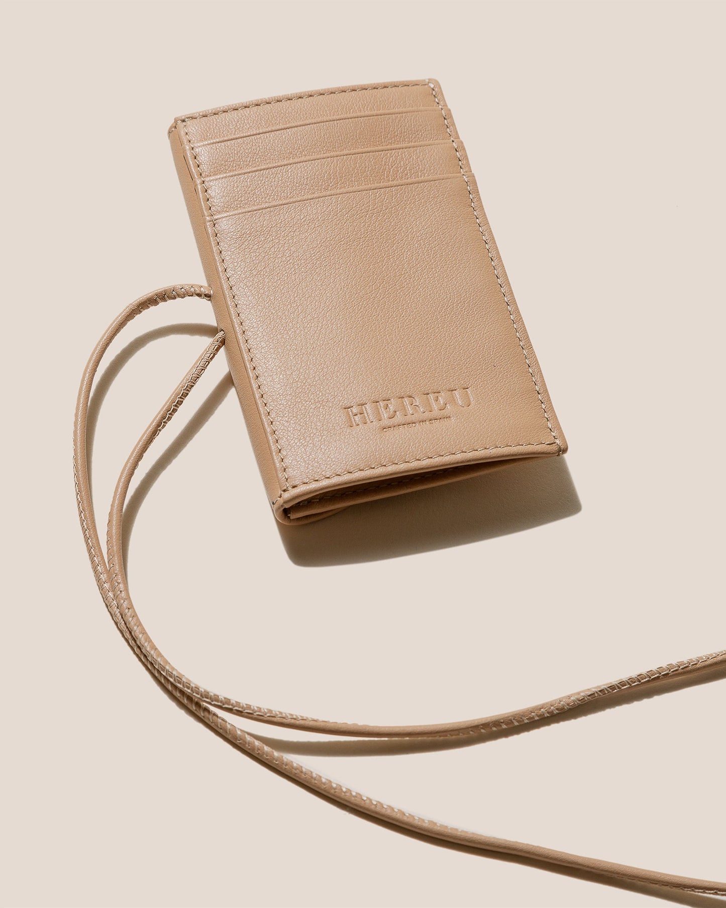 Hereu Hot Sale PENJAT - Leather Wallet with Strap - Women