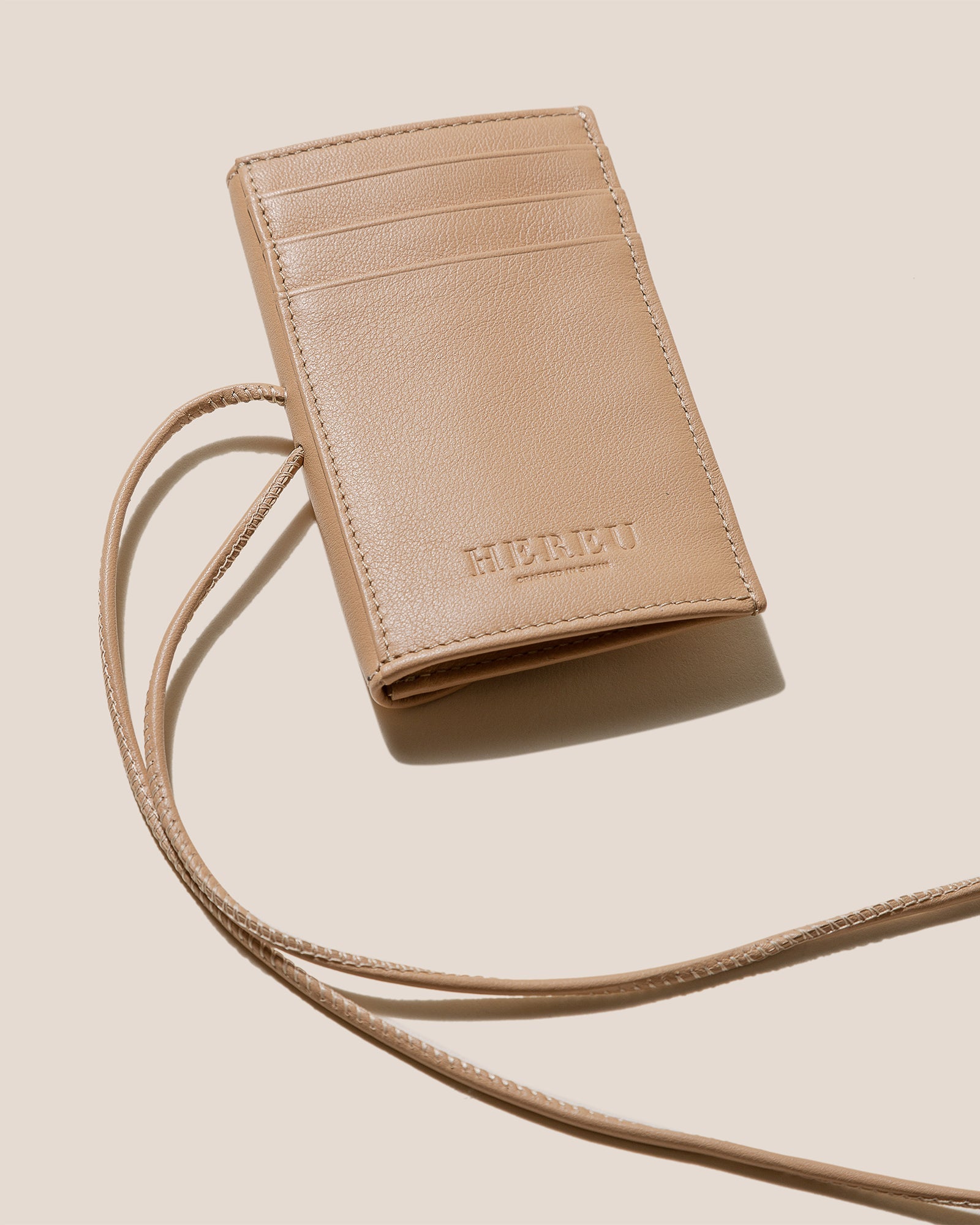 Hereu Hot Sale PENJAT - Leather Wallet with Strap - Women