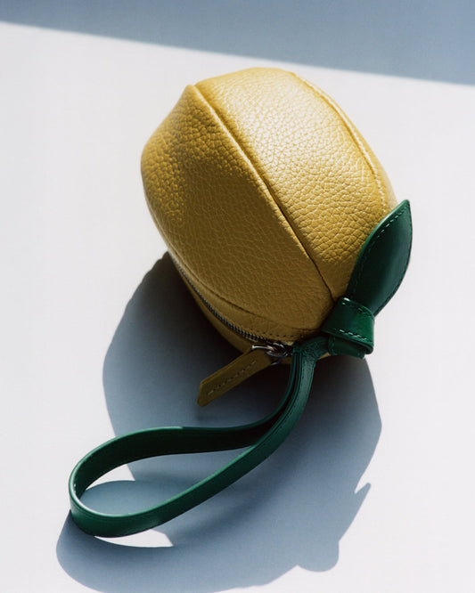 Hereu For sale LLIMONA PURSE - Lemon-Shaped Leather Coin Purse - Women