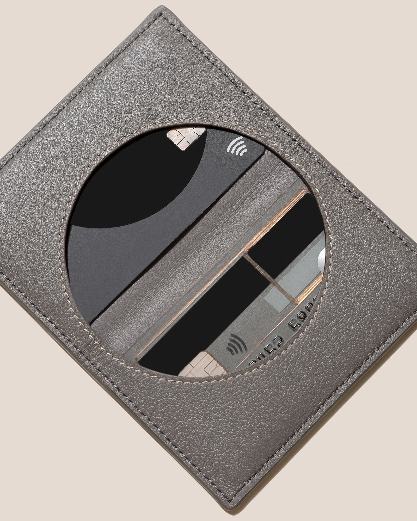 Hereu Discount RODONA - Foldable Leather Card Holder - Women