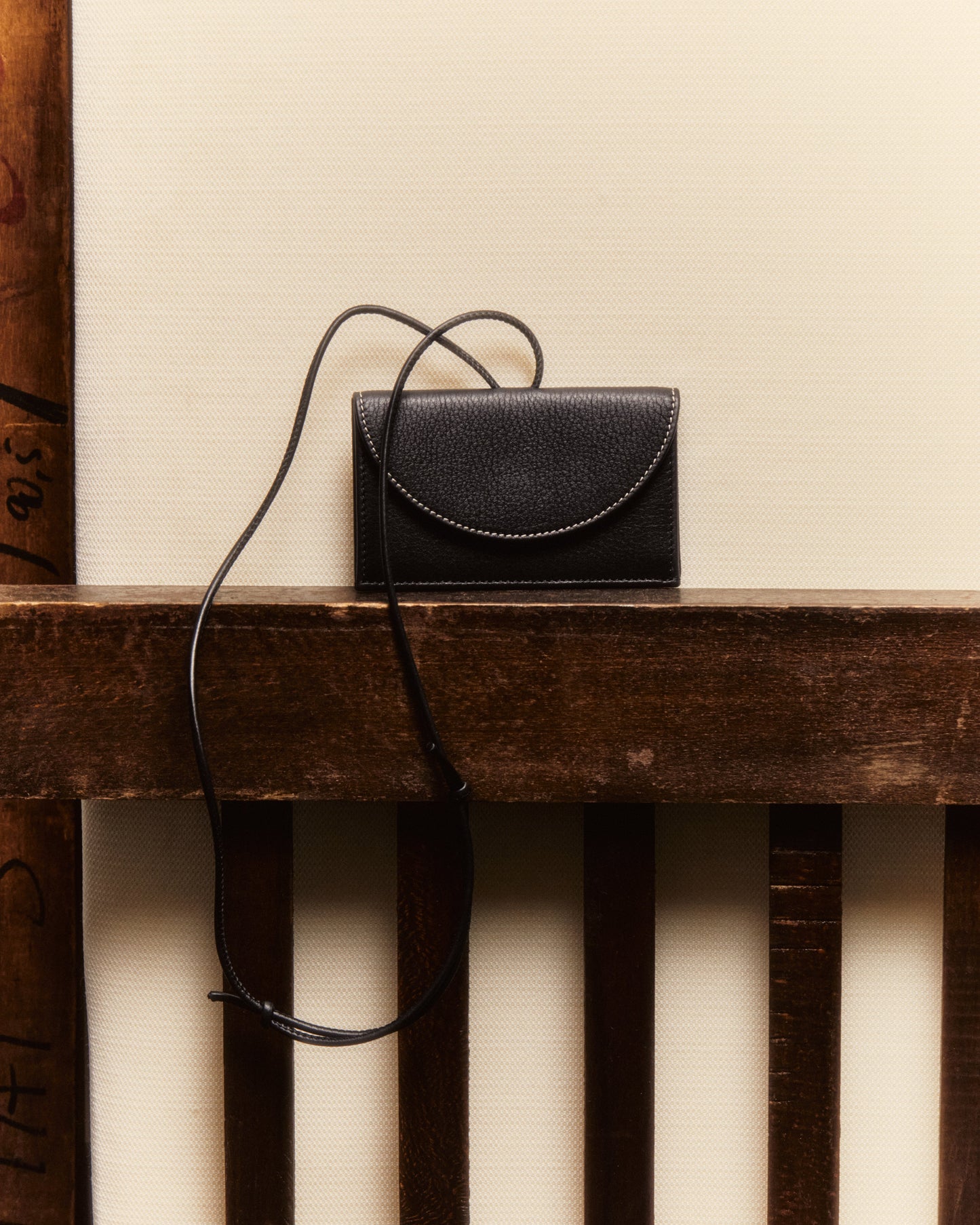 Hereu Hot Sale PENJAT - Leather Wallet with Strap - Women