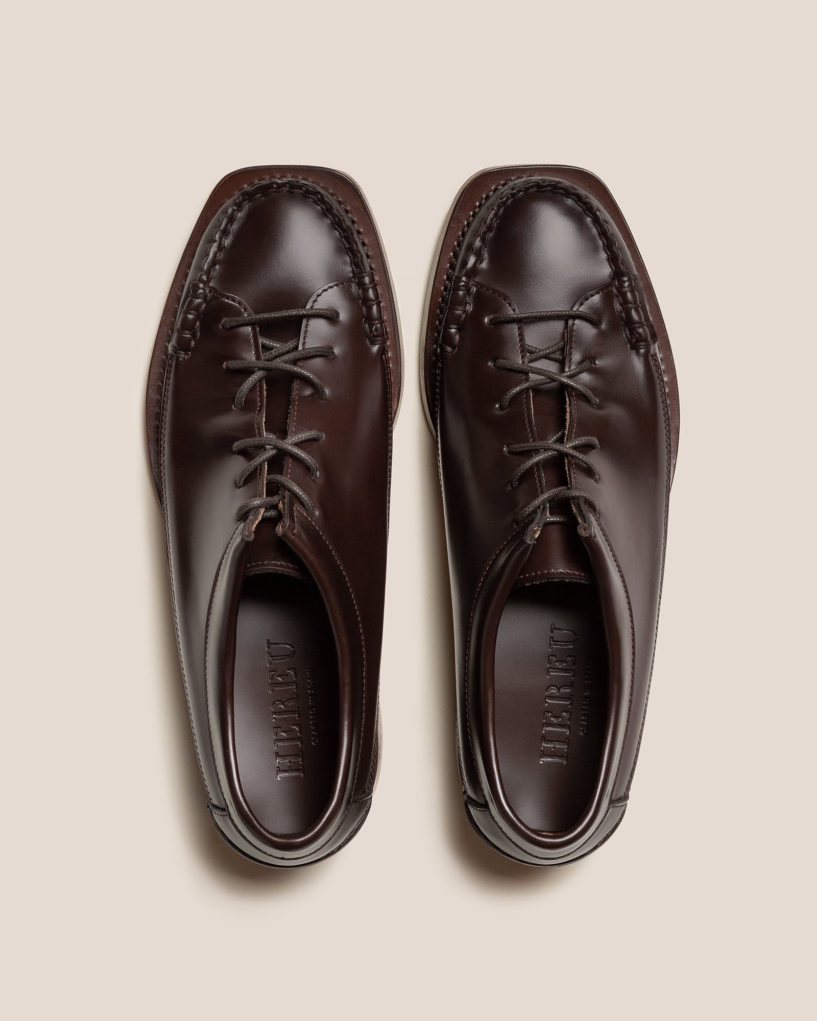 Hereu Sale PRIEGO SQUARED - Lace-up Loafer - Men