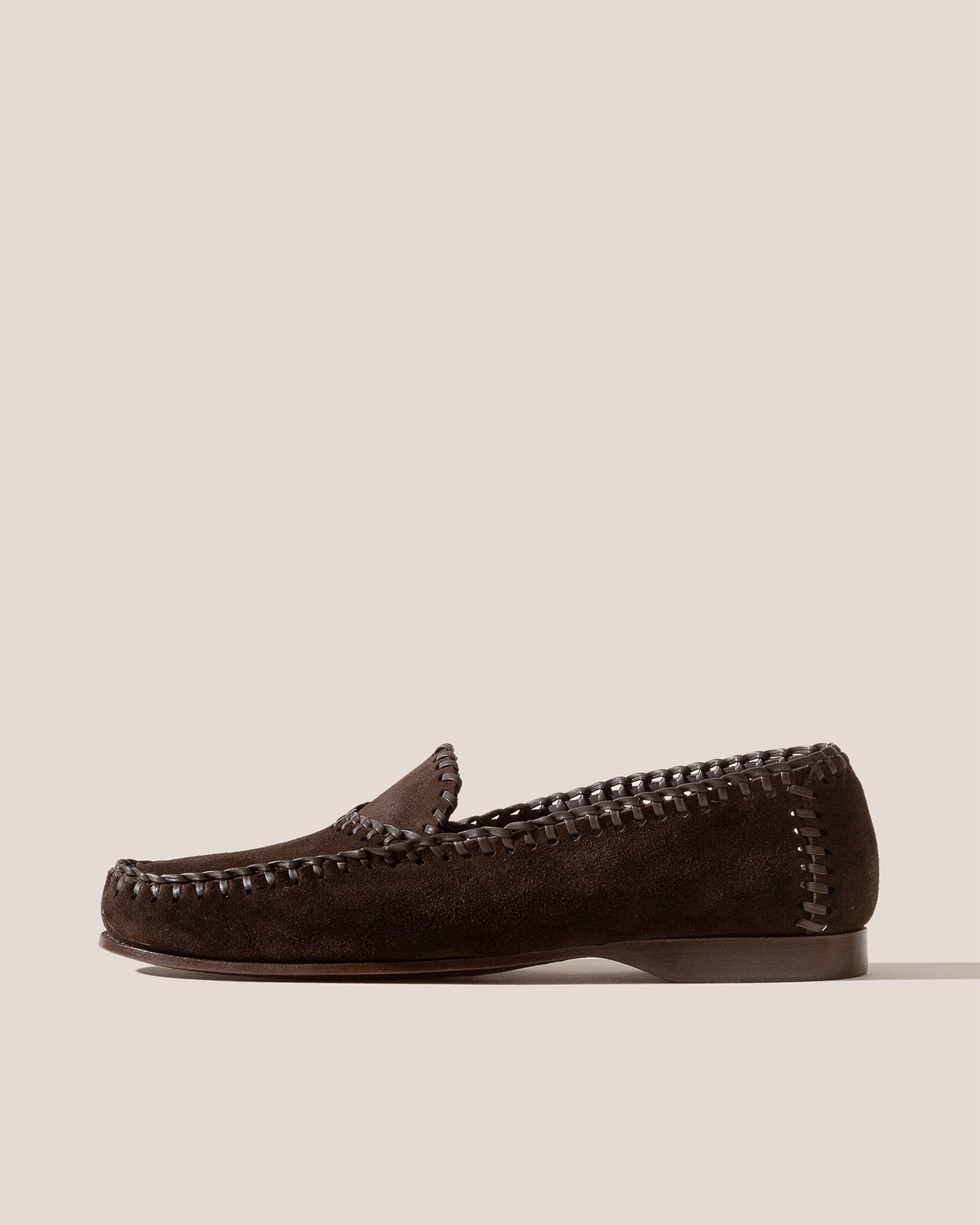 Hereu Discount SASTRE SUEDE - Braided Seams Slip-on Loafer - Men