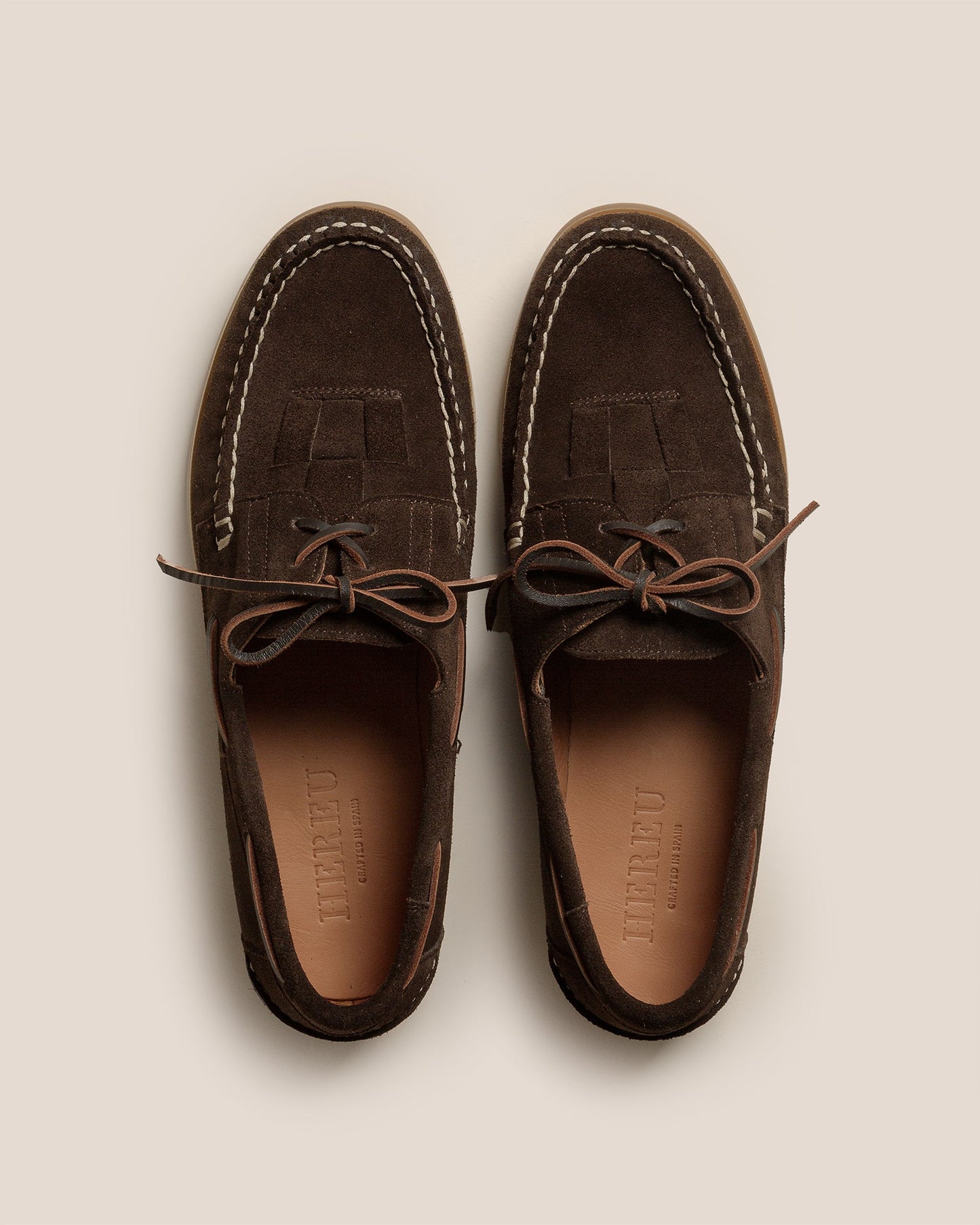 Hereu On sale SALER NAUTIC SUEDE - Lace-up Loafer - Men