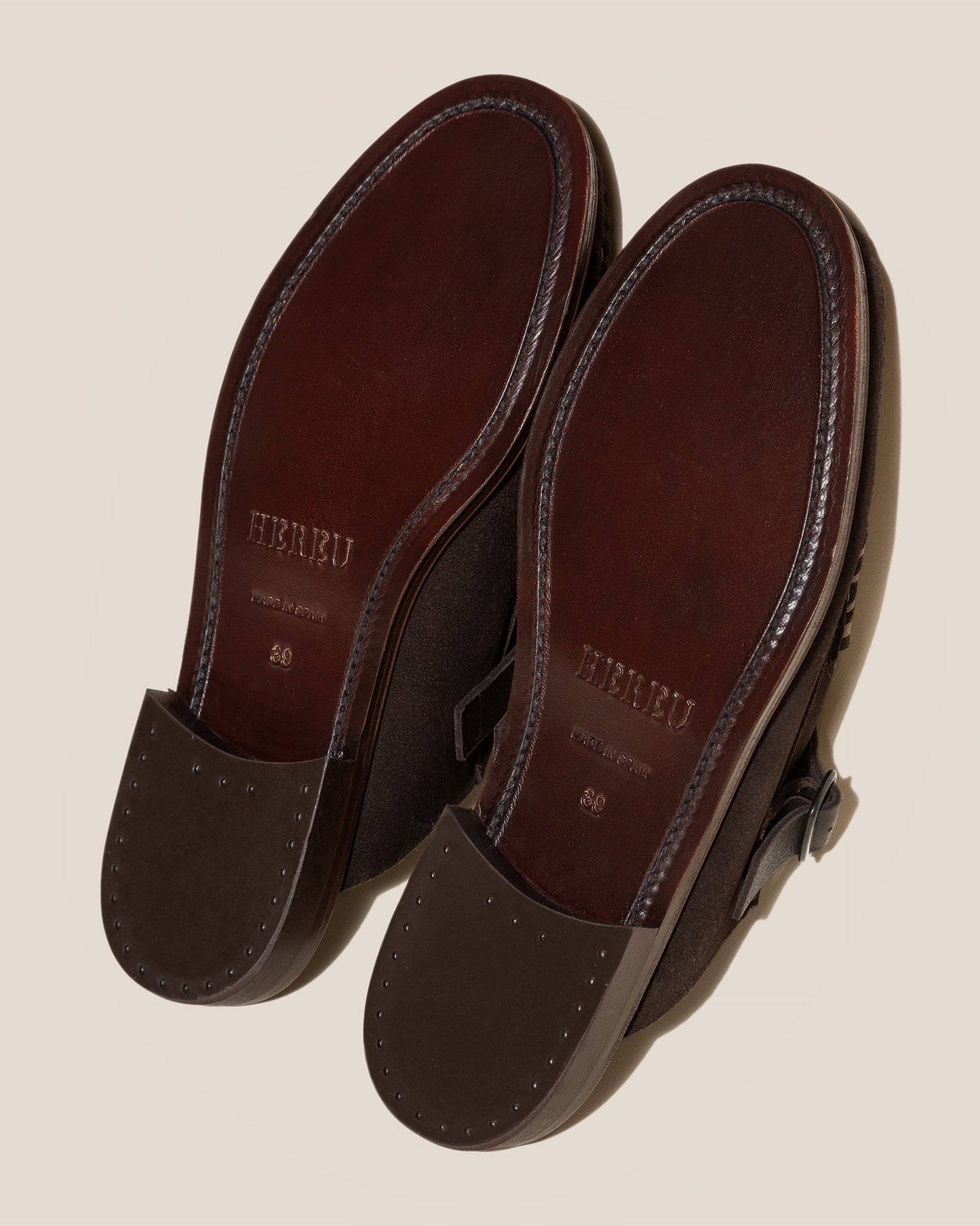 Hereu Online BARRACA - Buckle-strap Mule Loafer - Men