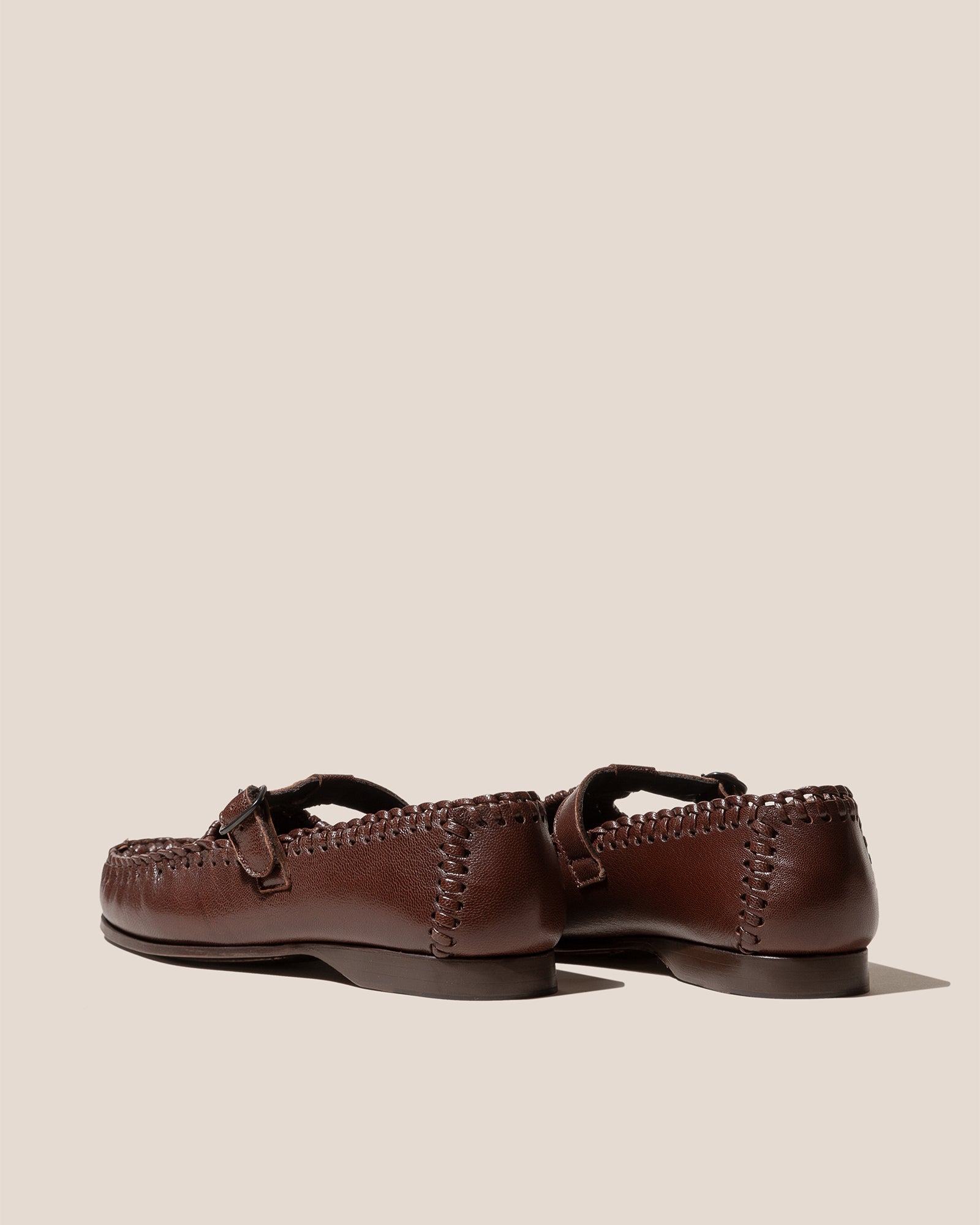 Hereu Discount ALCOVER SUPPLE SHINY - Braided Seams T-bar Loafer - Men