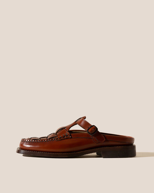 Hereu US BONELL - Woven T-bar Mule Loafer - Men