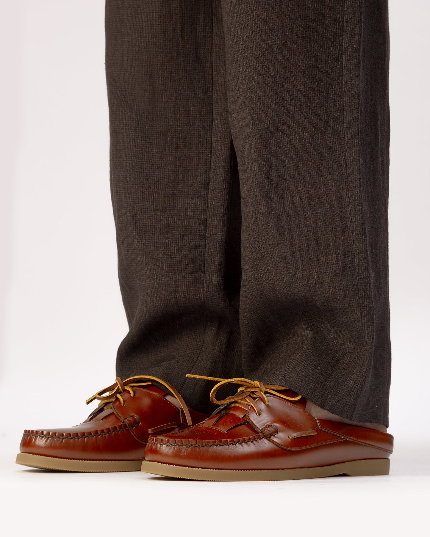 Hereu Hot Sale SALER MULE NAUTIC - Mule Lace-up Loafer - Men