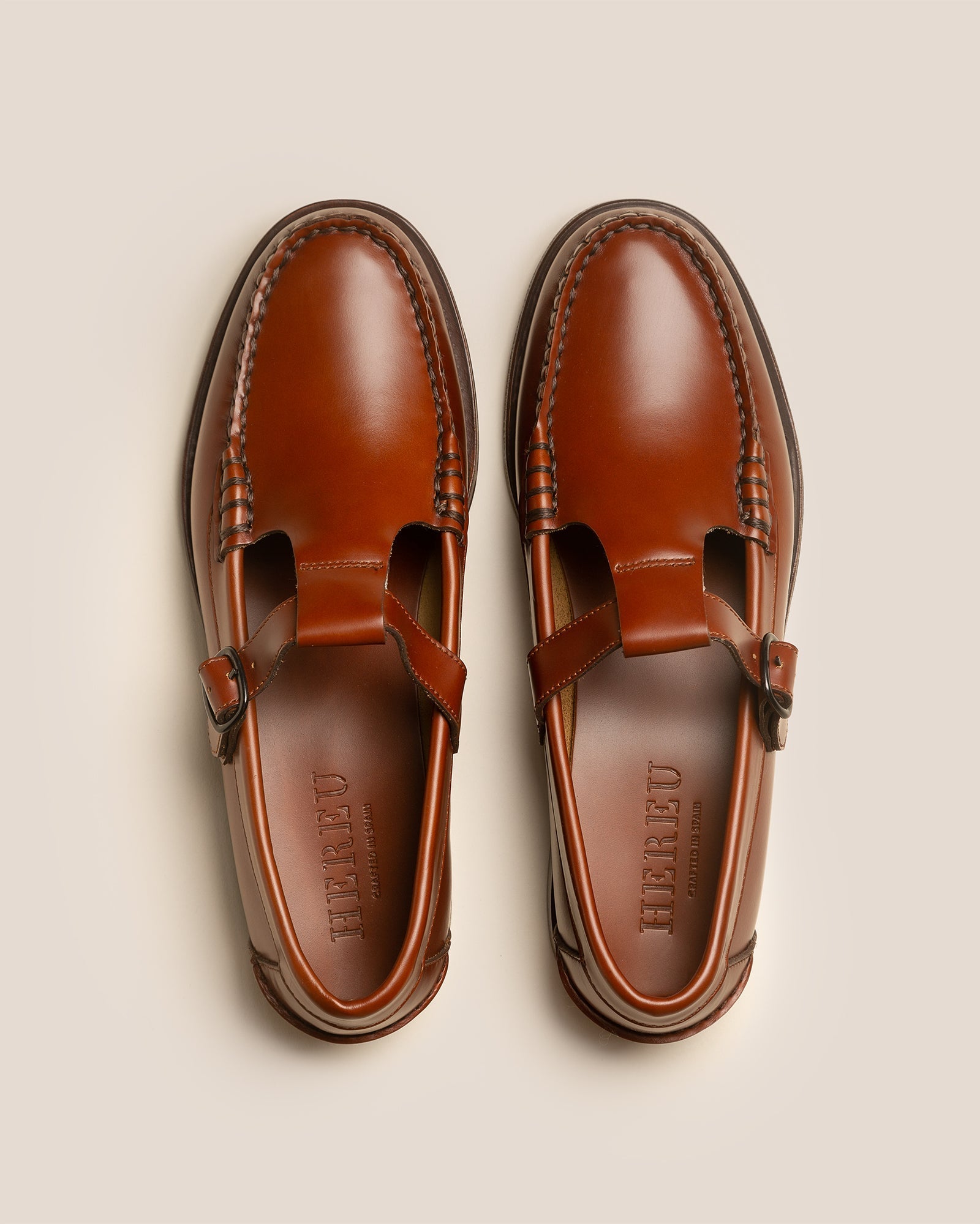 Hereu ALBER - T-bar Loafer - Men