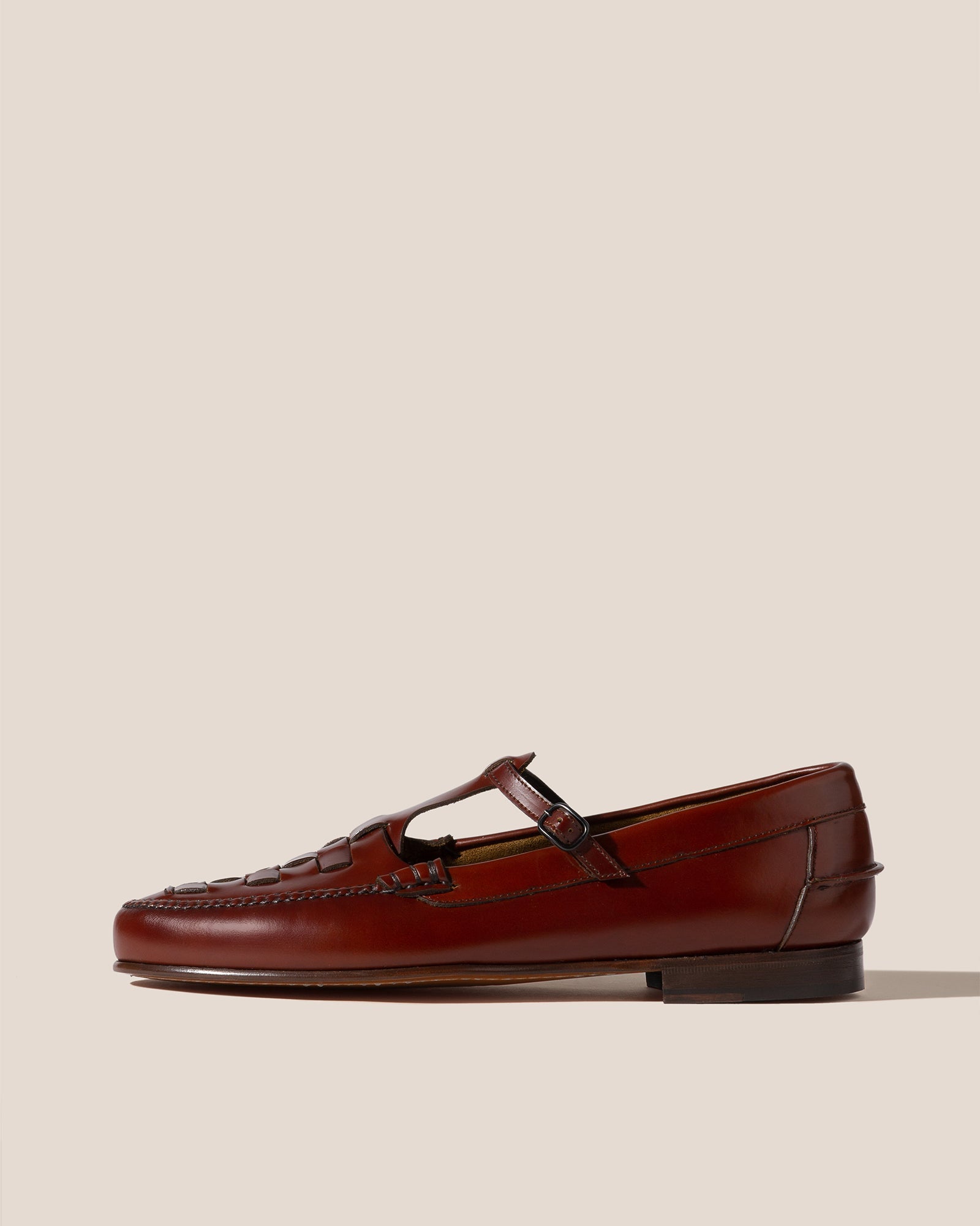 Hereu On sale MAQUEDA - Interwoven T-Bar Loafer - Men